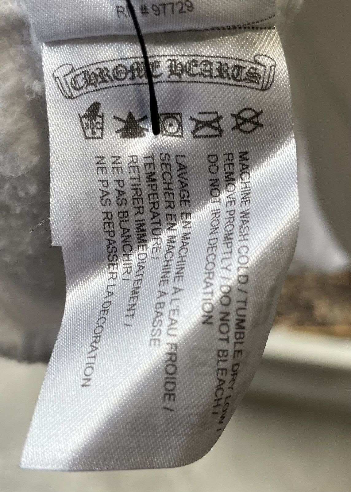 Chrome Hearts Chrome Hearts Plus Cross Sweatshirt White Size US L / EU 52-54 / 3 - 5 Thumbnail