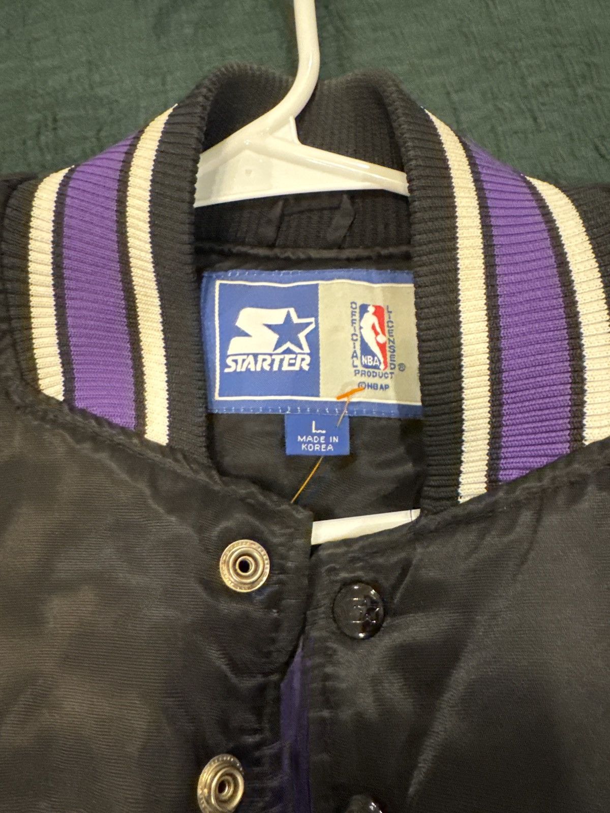 Starter Vintage Lakers jacket Size US L / EU 52-54 / 3 - 3 Thumbnail