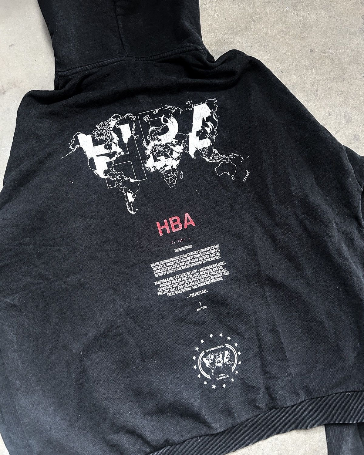 Hood By Air HBA INTERNATIONAL HOODIE Size US S / EU 44-46 / 1 - 4 Thumbnail