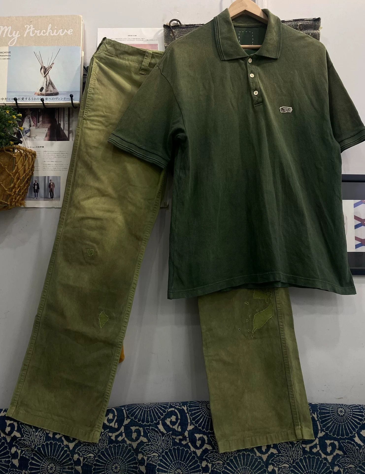 Visvim VISVIM 22SS JUMBO WELLER DMGD Polo Size US L / EU 52-54 / 3 - 5 Thumbnail