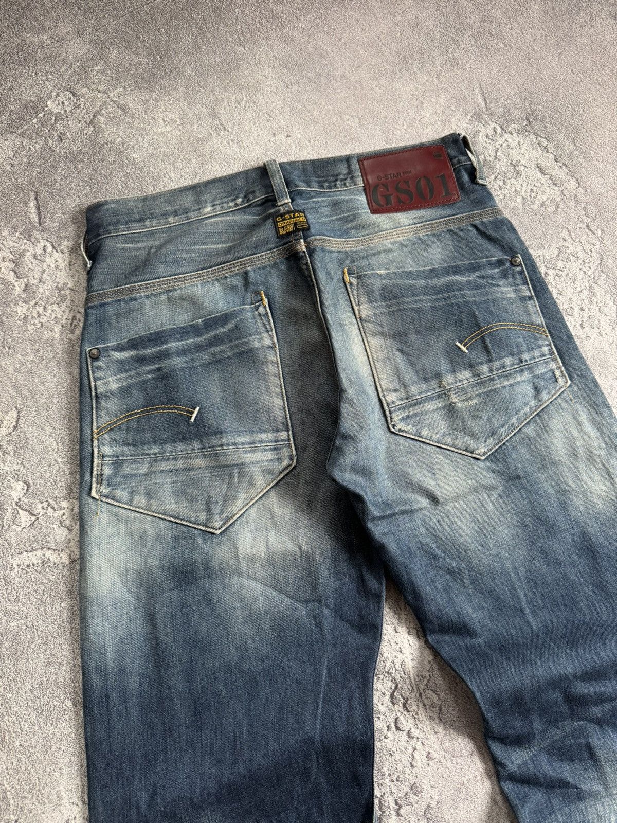 G-Star G star raw 31/34 new radar low loose pants jeans trousers Size US 31 - 4 Thumbnail