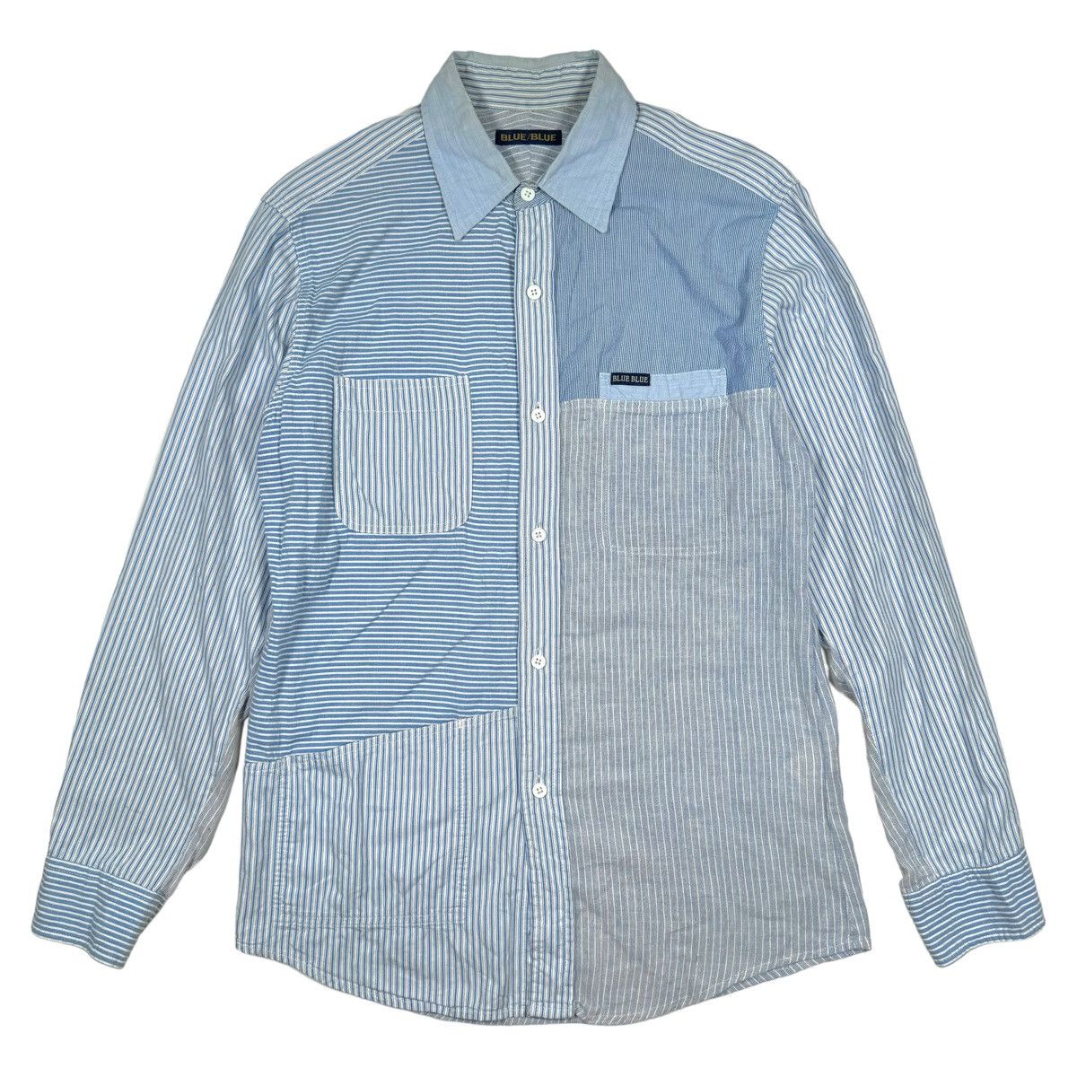 Blue Blue Japan Blue Blue Japan Striped 3 Pocket Shirt Size US M / EU 48-50 / 2 - 3 Thumbnail