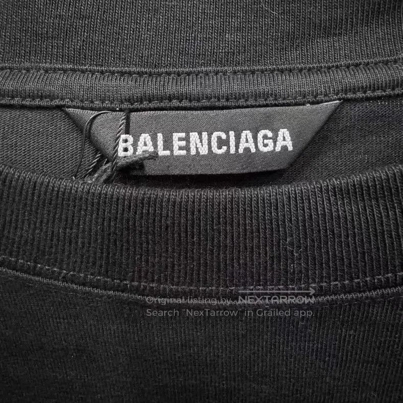 Balenciaga Balenciaga Defile Back Print T-Shirt. Size US L / EU 52-54 / 3 - 2 Thumbnail