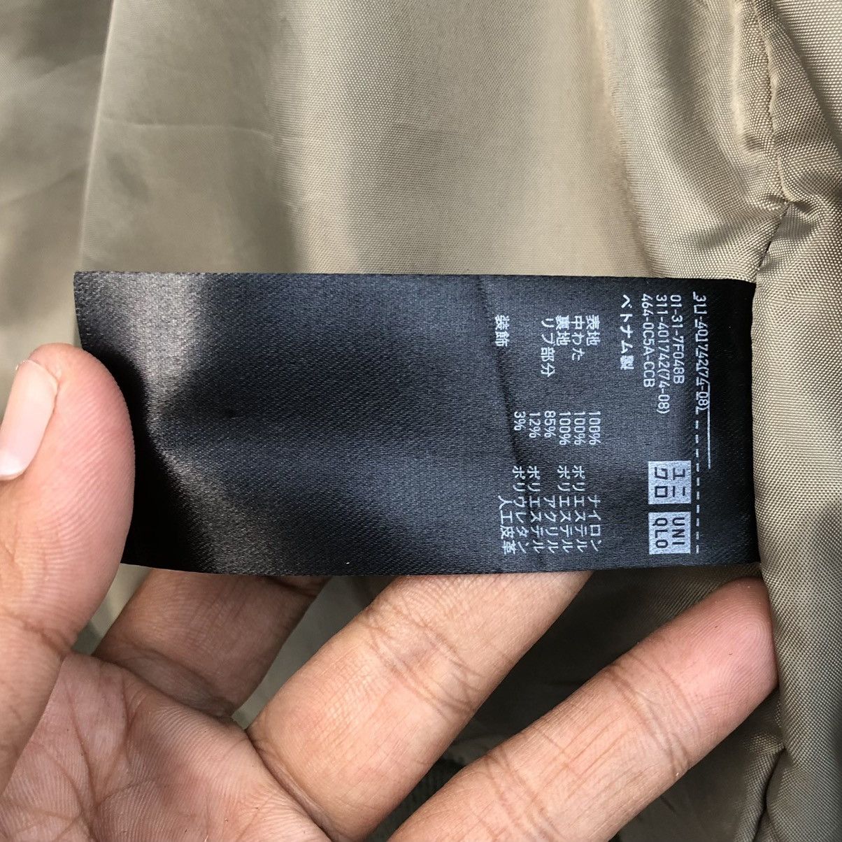 Uniqlo Uniqlo Women Ma-1 Bomber Jacket Size L / US 10 / IT 46 - 15 Thumbnail