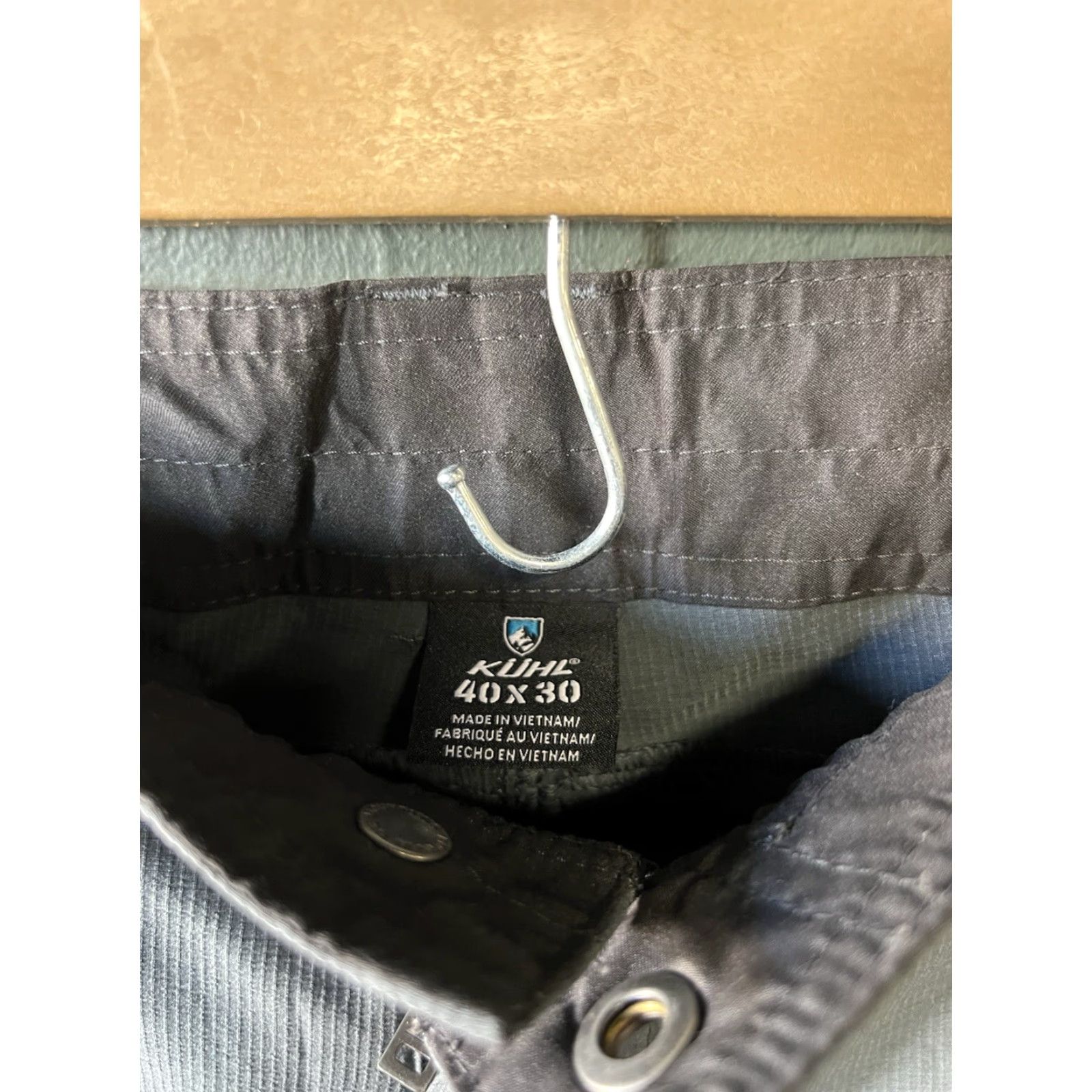 Vintage Kuhl Mens Pants Chino Nylon Gray 40 x 30 Outdoor Hiking Regular Fit Size US 40 / EU 56 - 3 Thumbnail