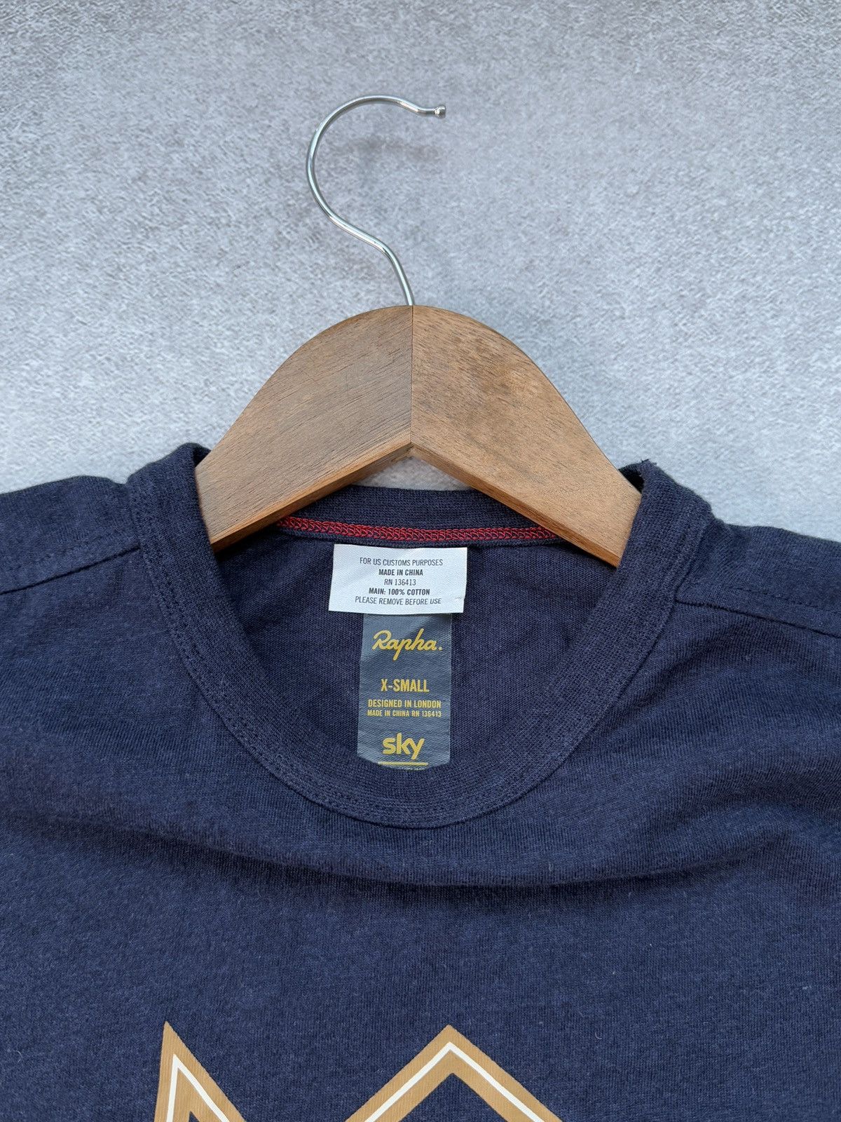 Rapha Rapha Cycling Jersey T-Shirt Team Sky La Grande Boucle Men’s Size US XS / EU 42 / 0 - 6 Thumbnail