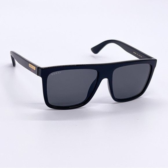 Gucci NEW GUCCI MEN BLACK SUNGLASSES GUCCI GG0748S 001 Size ONE SIZE - 5 Thumbnail