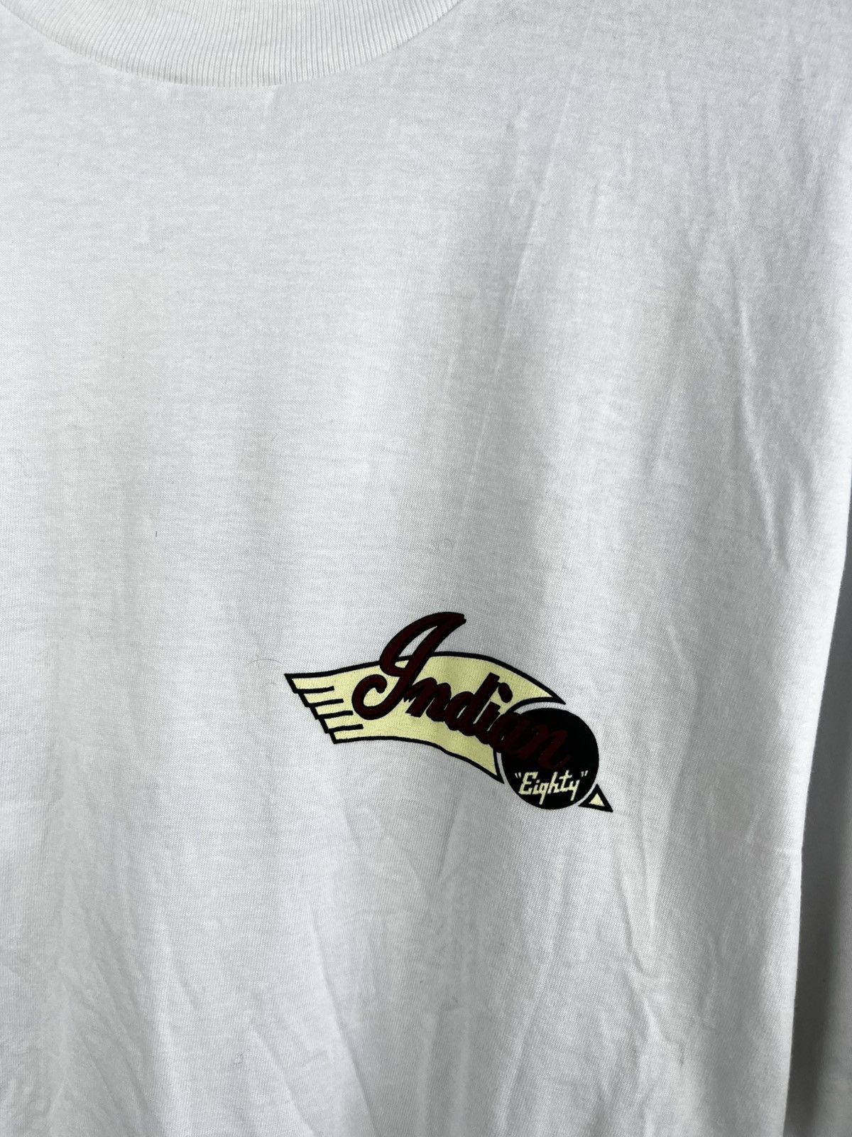 Harley Davidson Indian motorcycle t shirt vintage 90s Size US XL / EU 56 / 4 - 8 Thumbnail
