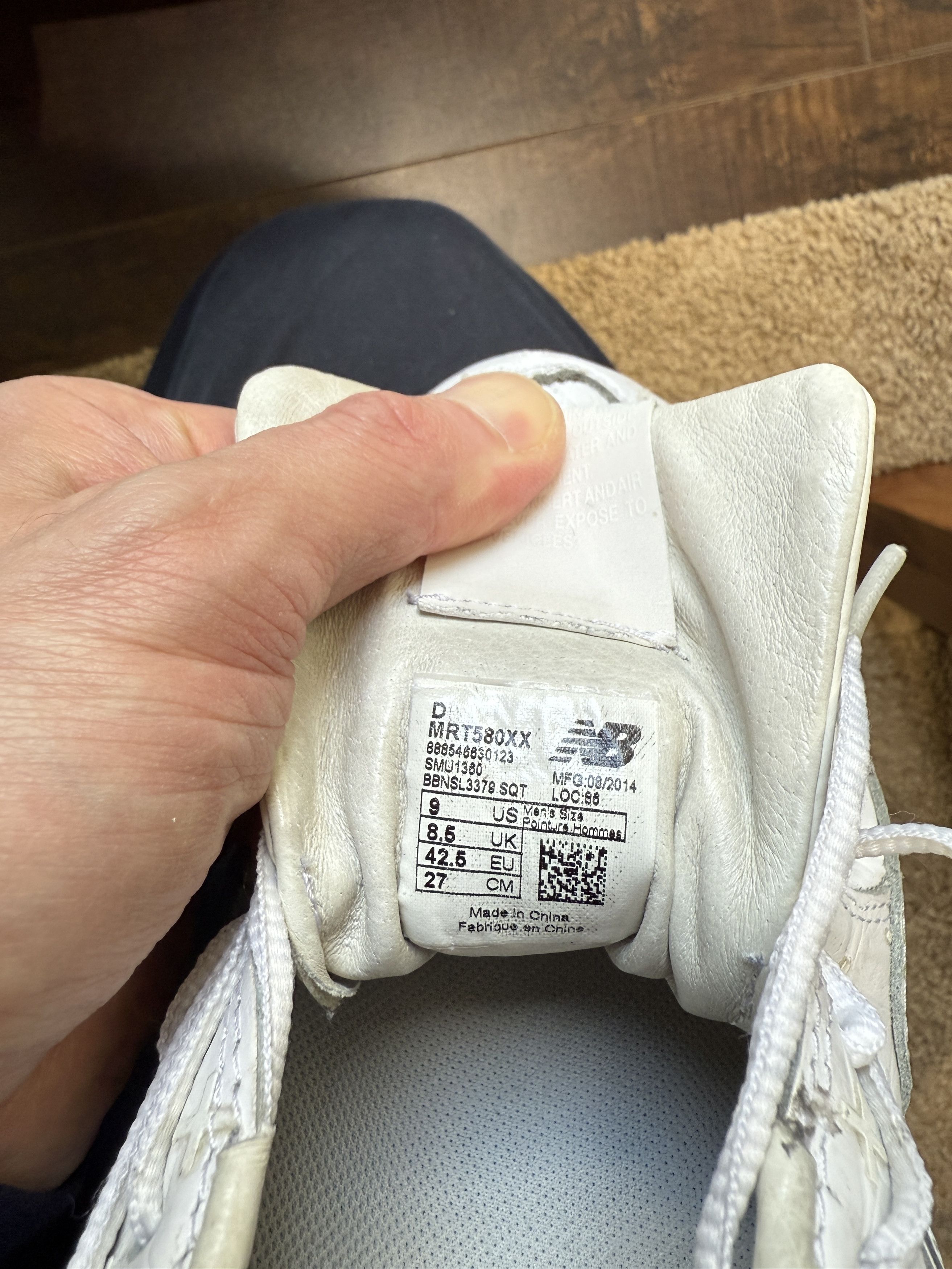 Japanese Brand × New Balance × Vintage 580 Japan exclusive Mita sneakers edition 2015 released Size US 9 / EU 42 - 9 Thumbnail