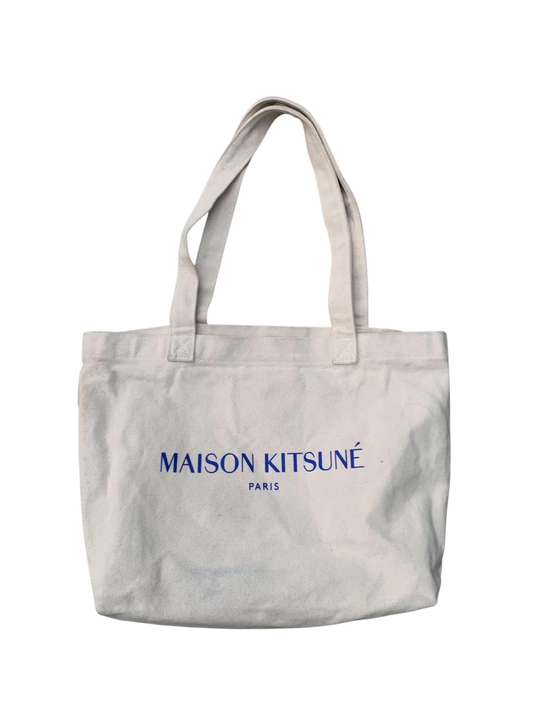 Maison Kitsune Vintage Maison Kitsune X Laneige Yoga Lotus Fox Tote Size ONE SIZE - 1 Thumbnail