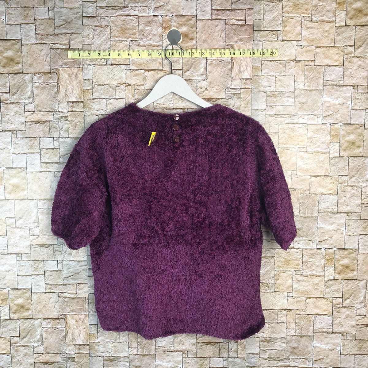 Homespun Knitwear × Japanese Brand Japanese Brand Purple Knitwear #A908 Size S / US 4 / IT 40 - 11 Thumbnail
