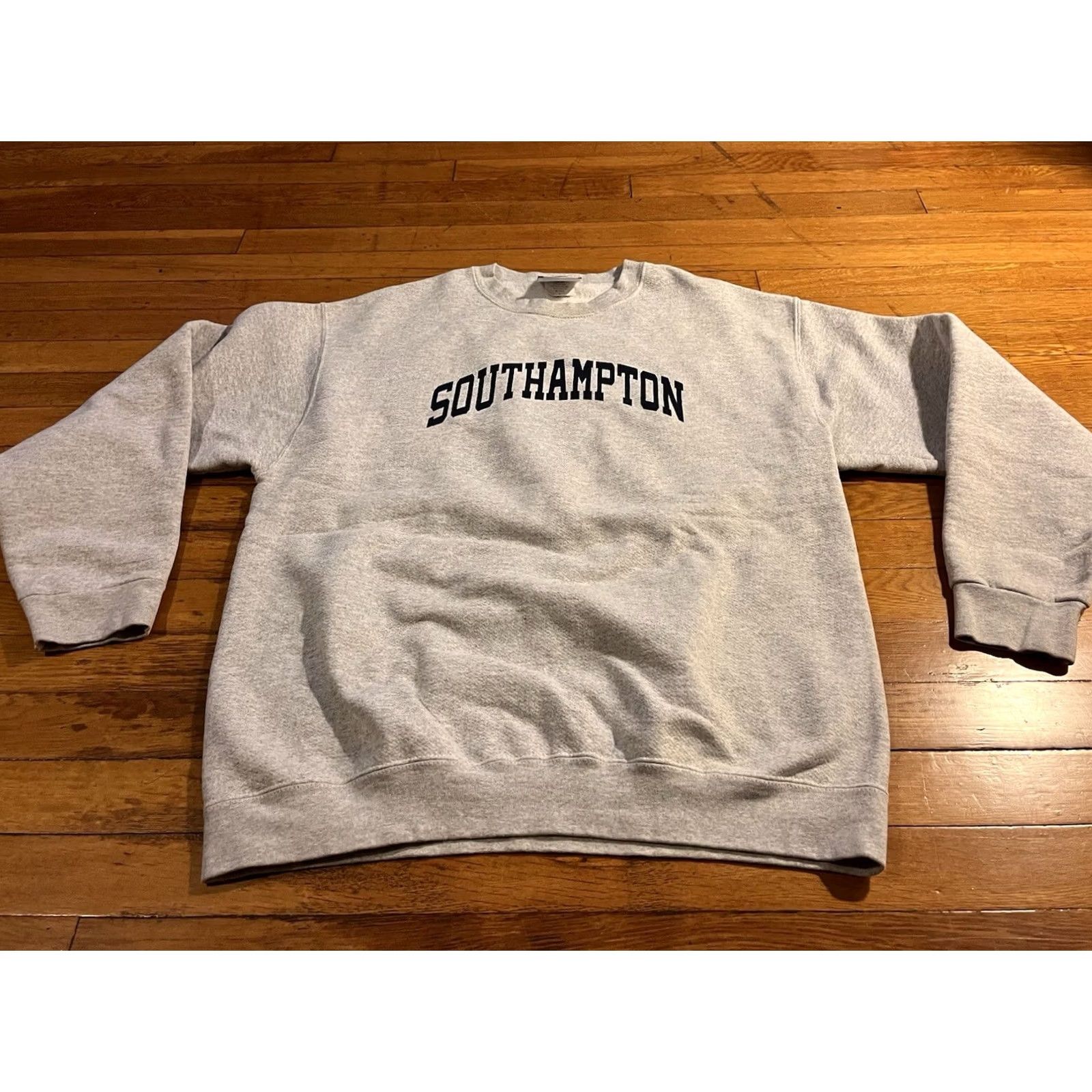 Lee VINTAGE Lee Southampton Sweatshirt Men’s Large Gray 90s Graphic Print Pullover Crew Neck Cardigan? Size US L / EU 52-54 / 3 - 2 Thumbnail