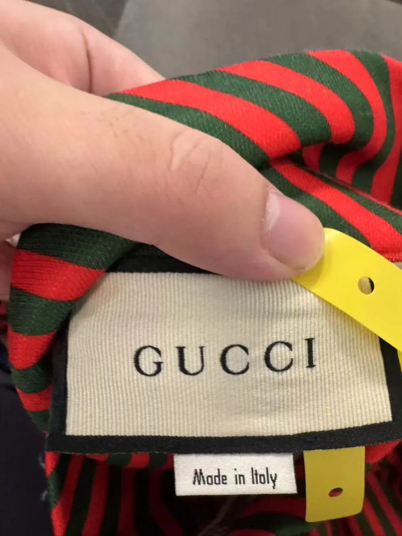 Gucci Gucci Striped full-printed logo jacket Size US M / EU 48-50 / 2 - 4 Thumbnail
