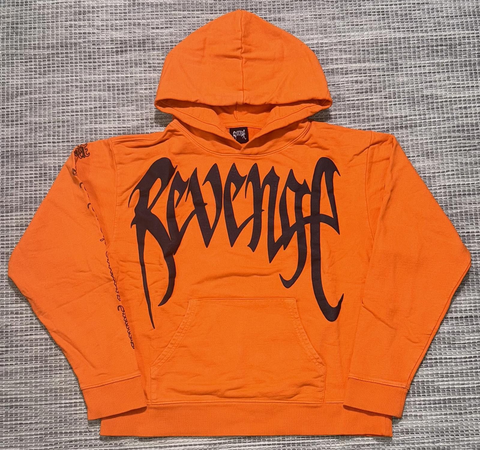 Revenge Revenge Orange/Black X Kill Hoodie Size US S / EU 44-46 / 1 - 1 Thumbnail