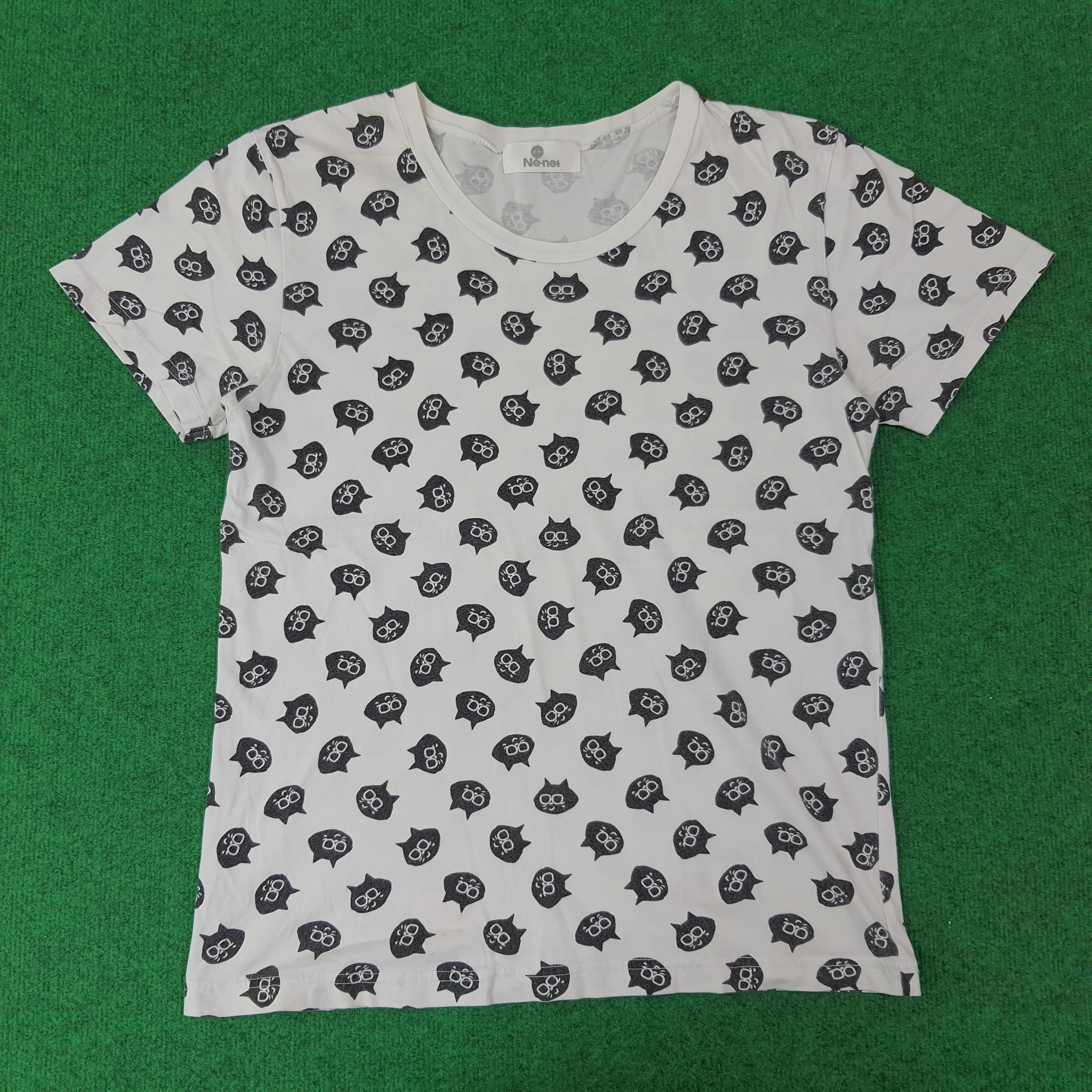 Ne-Net Vintage Ne-Net by Issey Miyake Japan Designer Tshirt C223N21 Size M / US 6-8 / IT 42-44 - 1 Thumbnail
