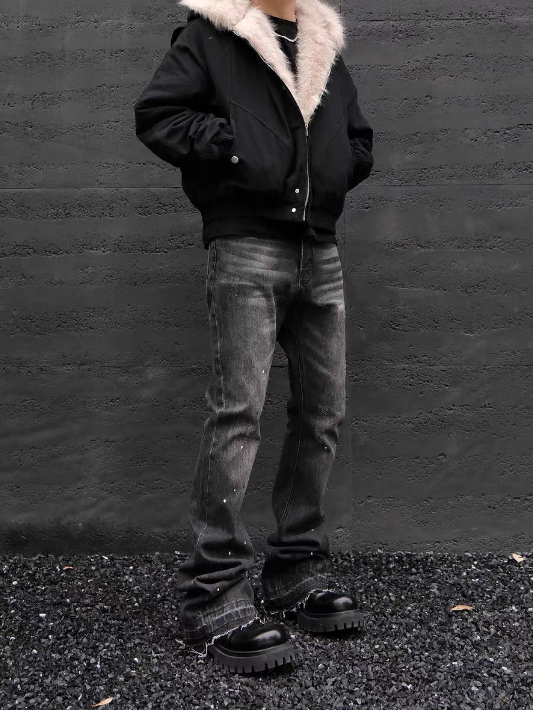 Designer × Jean × Vintage Unisex washed faded cleanfit yuppie punk grunge jeans Size US 32 / EU 48 - 10 Thumbnail