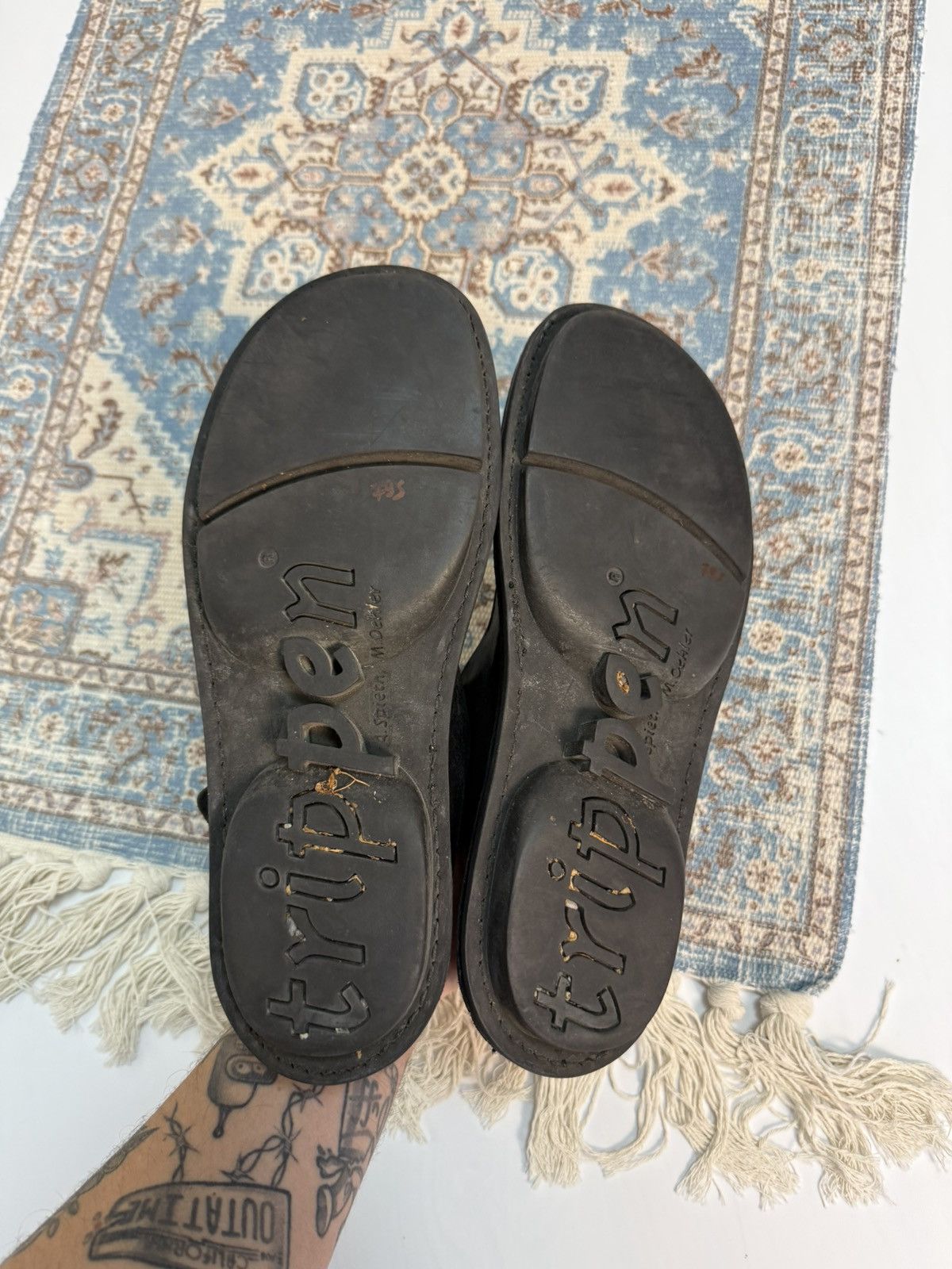 Trippen Rare Trippen Fisherman Avant Garde Leather Shoes Size EU 42 Size US 9 / EU 42 - 7 Thumbnail