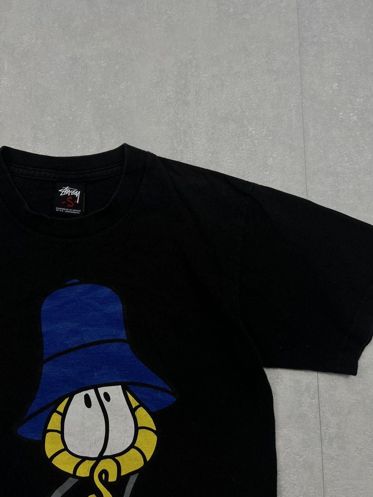 Stussy 00’s STUSSY REAS RARE Y2K CAP GUY TEE VINTAGE Size US S / EU 44-46 / 1 - 4 Thumbnail