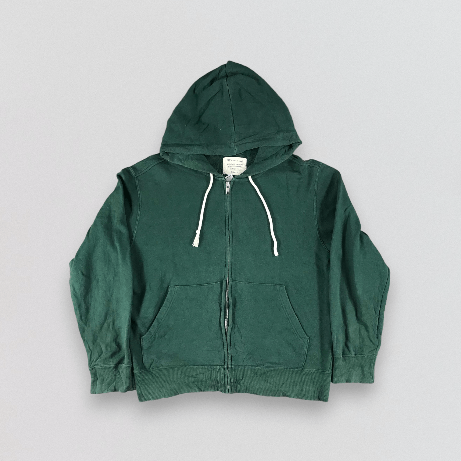 Vintage Champion Hoodie Zip Up Sweatshirts F243