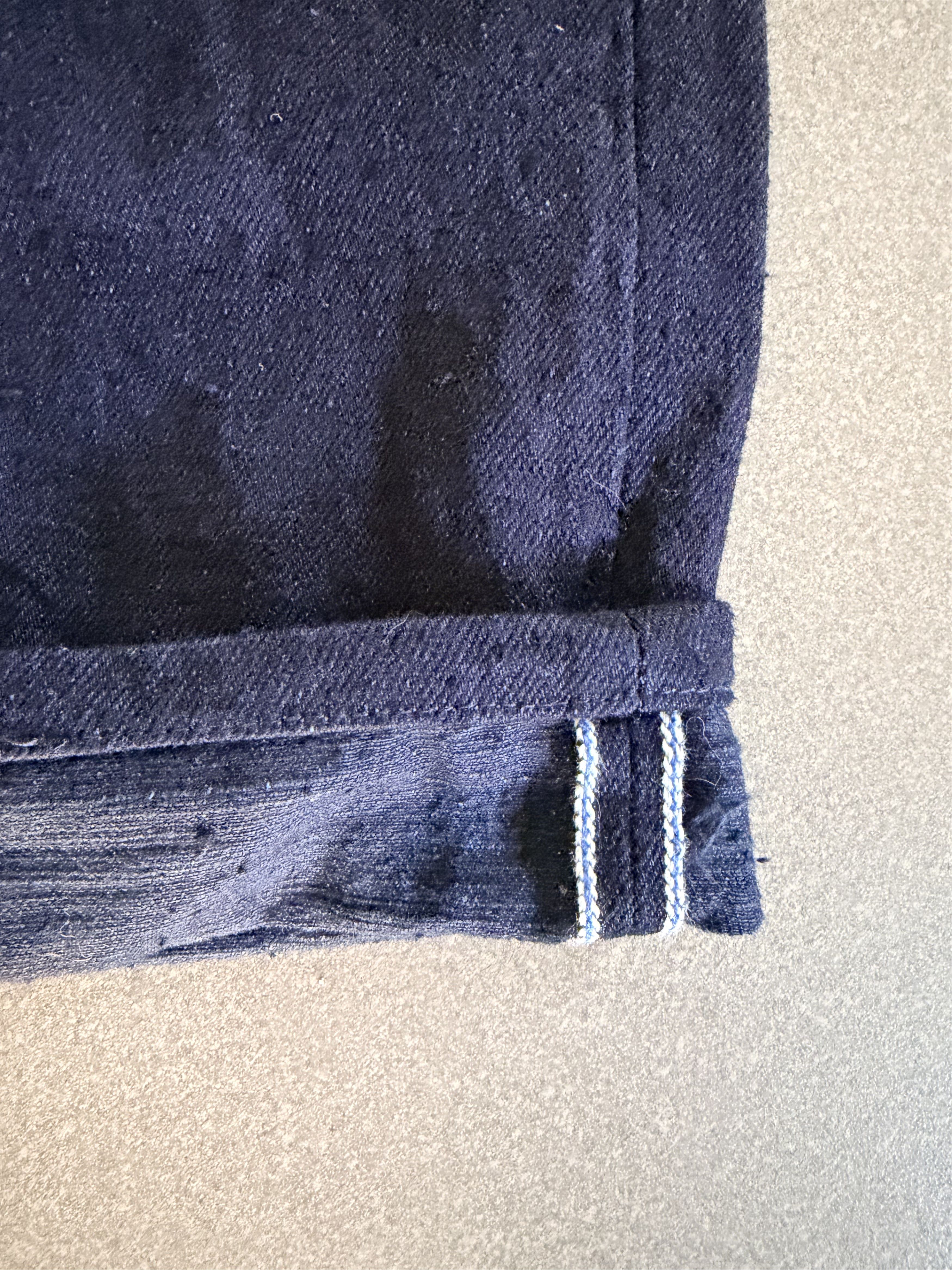 Pure Blue Japan Pure Blue Japan XX-019 Dark Indigo Selvedge Jeans Size US 31 - 2 Thumbnail
