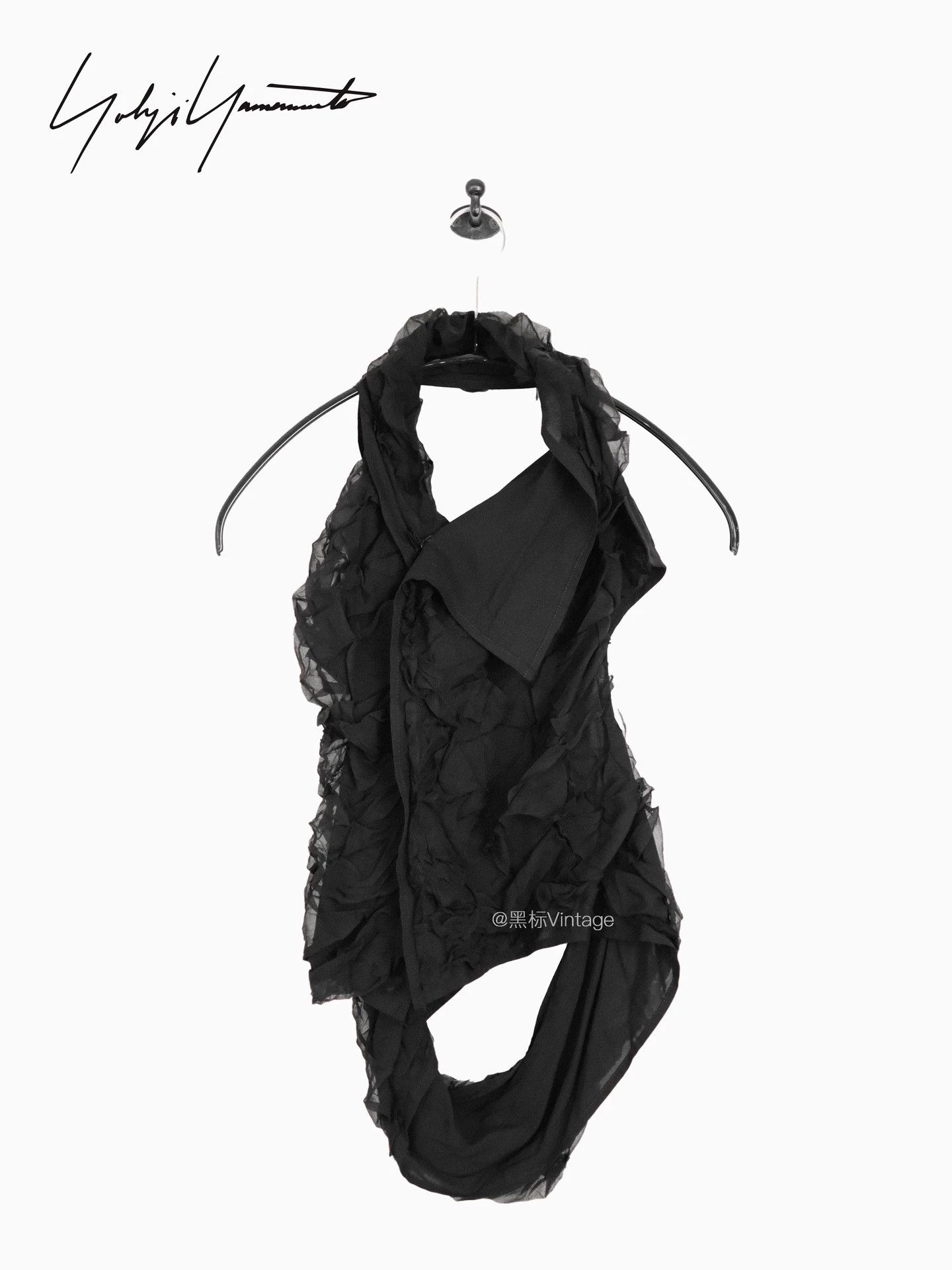 Yohji Yamamoto Yohji Yamamoto 25ss Dry Leaf Butterfly Pleated Vest Size S / US 4 / IT 40 - 2 Thumbnail
