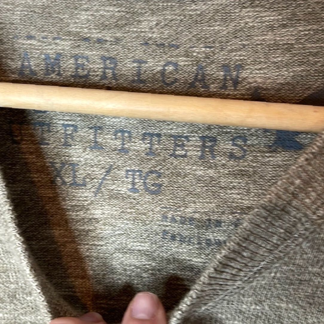 Vintage **American Eagle Men's XL Tan V-Neck Sweater NEW** User: American Eagle Men's XL Tan V-Neck Sweater NEW Size US XL / EU 56 / 4 - 2 Thumbnail