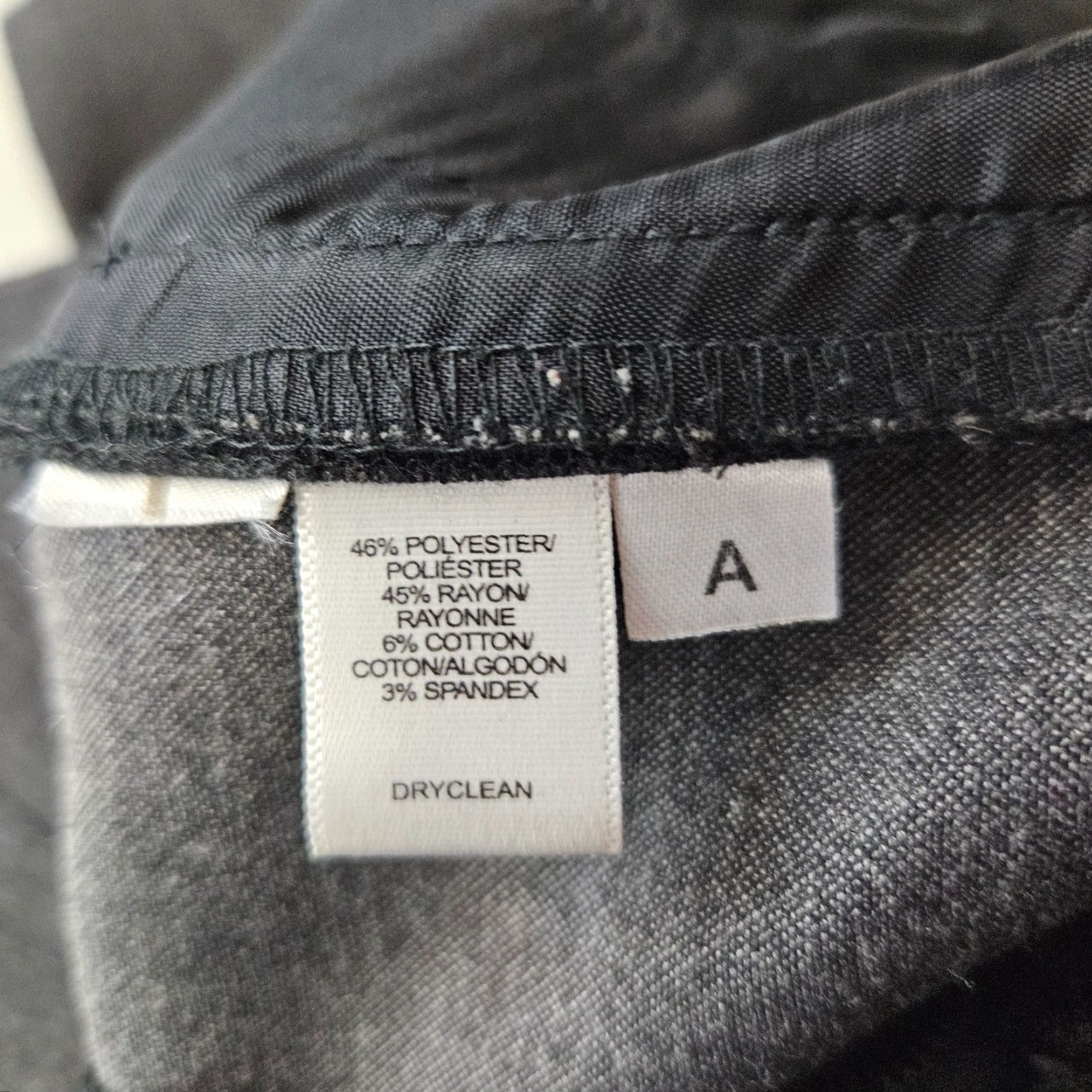 Loft LOFT Ann Taylor Womens Ponte Knit Pants Sz 4 Gray Mid Rise Rayon Blend Size 27" / US 4 / IT 40 - 6 Thumbnail