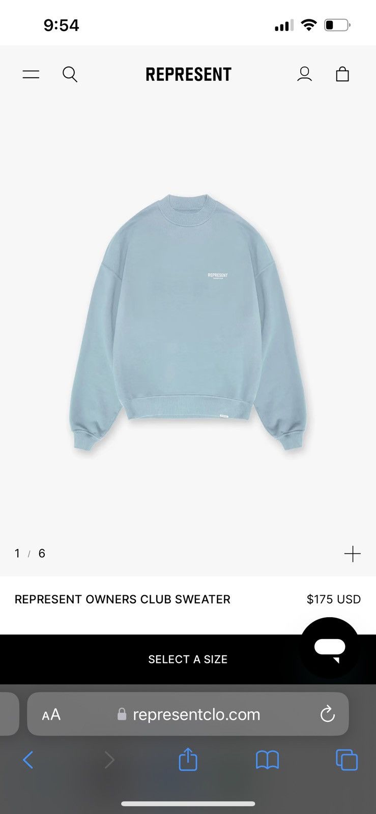 Represent Clo. Represent Owner’s Club Sweater Size US XL / EU 56 / 4 - 1 Thumbnail