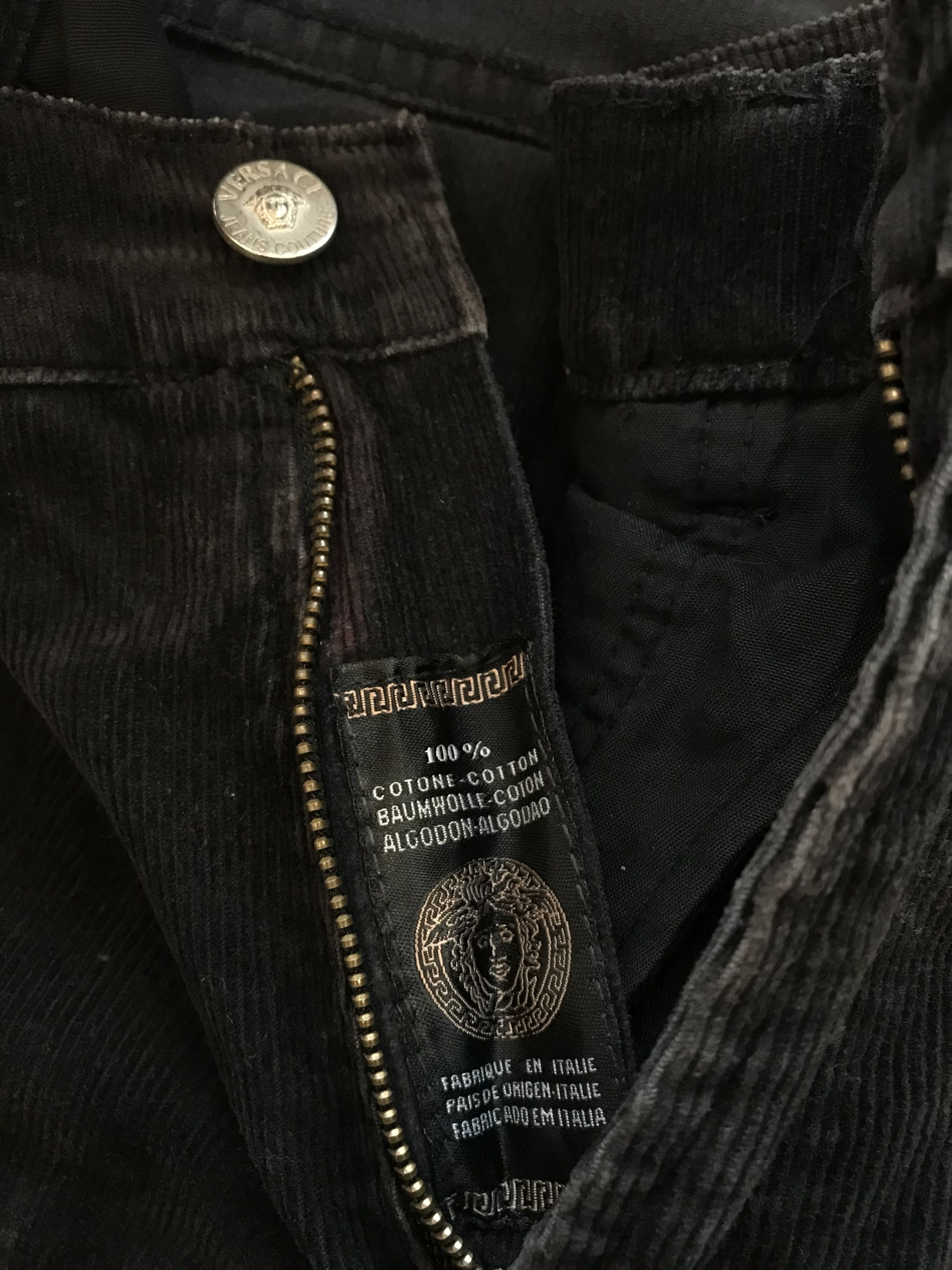 Versace × Versace Jeans Couture Vintage Versace Corduroy Pants Size US 34 / EU 50 - 10 Thumbnail