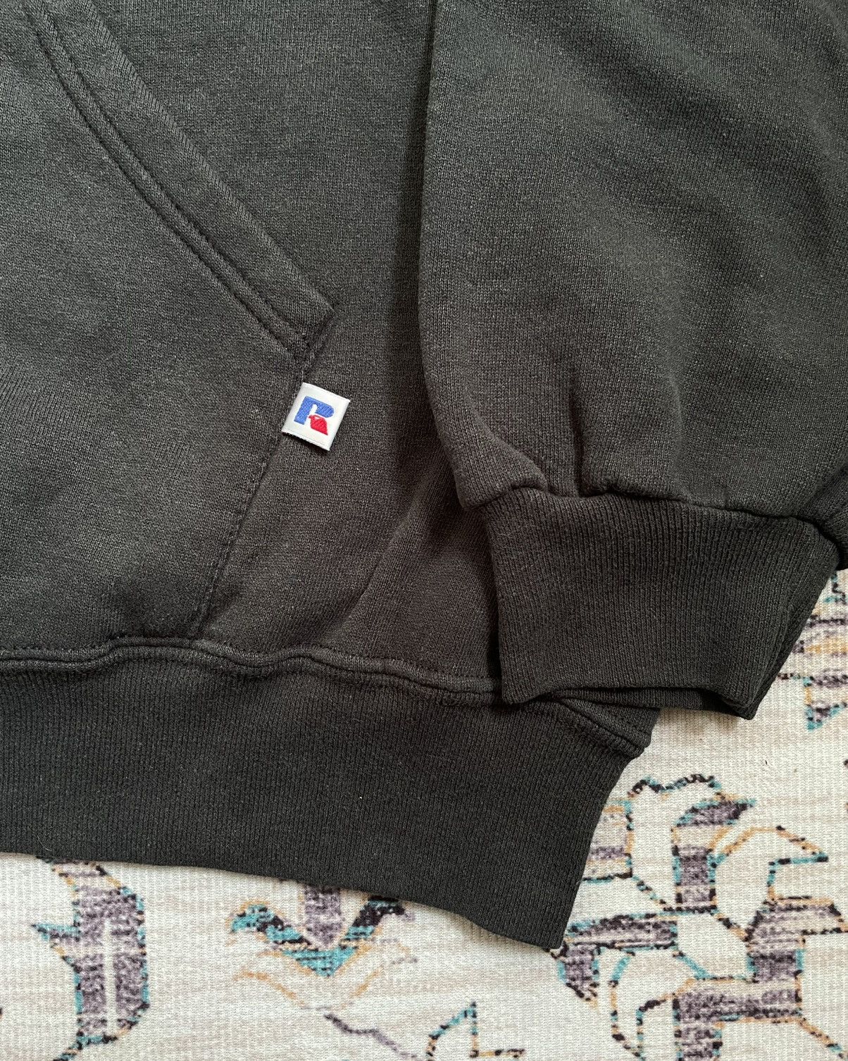 Russell Athletic Vintage 2000s Blank Black Russell Athletic Hoodie Size US XL / EU 56 / 4 - 2 Thumbnail