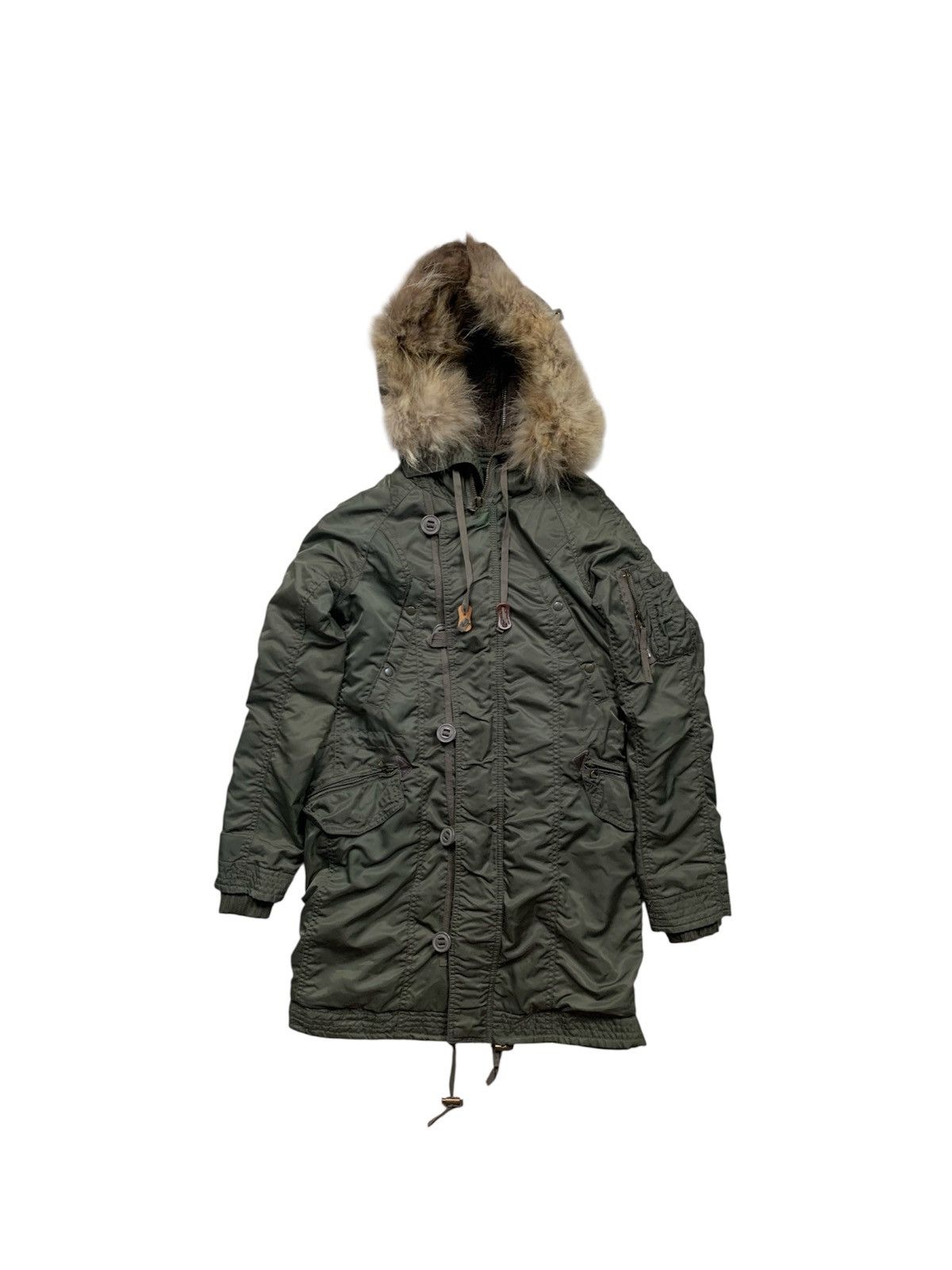 GOA 2000s GOA FUR COLLARED PARKA JACKET Size US M / EU 48-50 / 2 - 1 Thumbnail