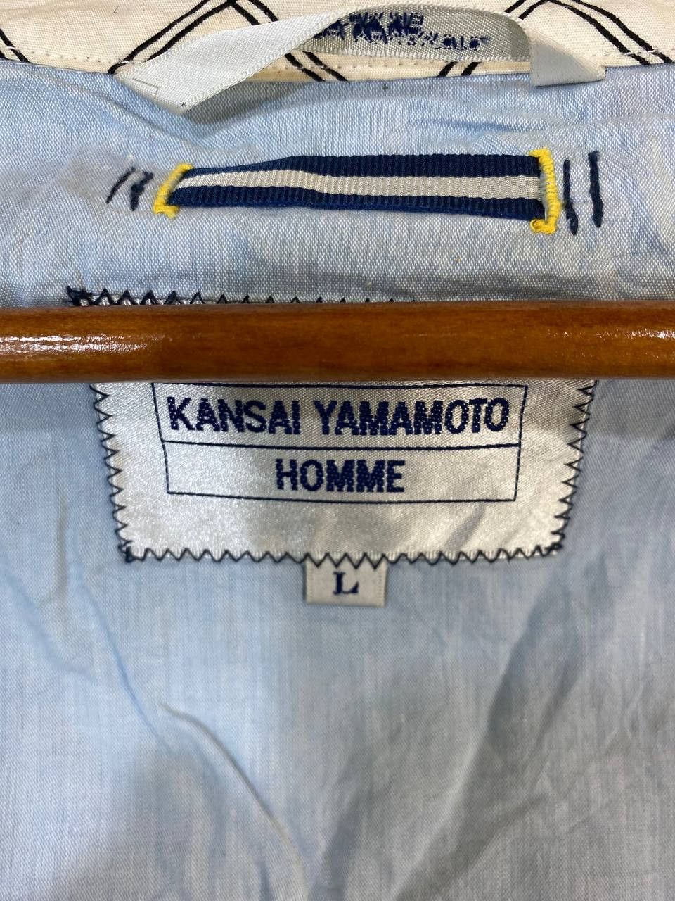 Japanese Brand × Kansai Yamamoto kansai yamamoto homme light zipper jacket nice design Size US L / EU 52-54 / 3 - 8 Thumbnail