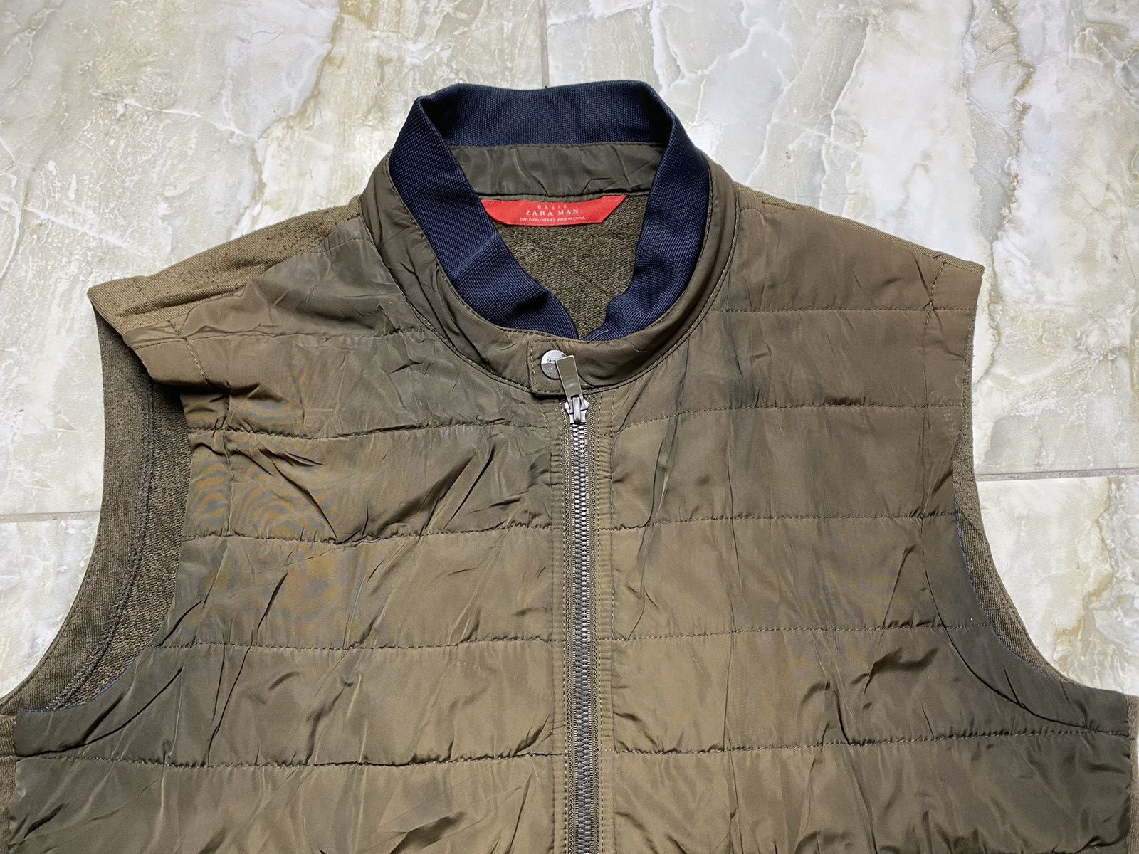 Designer × Zara Basic ZARA men vest Size US L / EU 52-54 / 3 - 6 Thumbnail