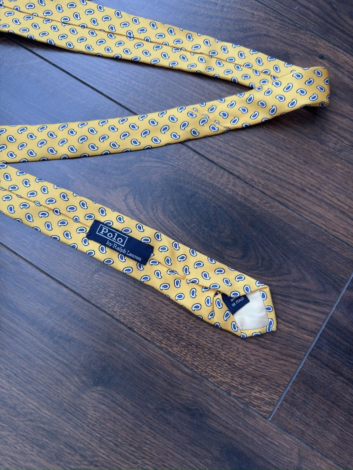 Polo Ralph Lauren Vintage Polo Ralph Lauren Tie Silk Old Money Y2K 00s Size ONE SIZE - 2 Thumbnail
