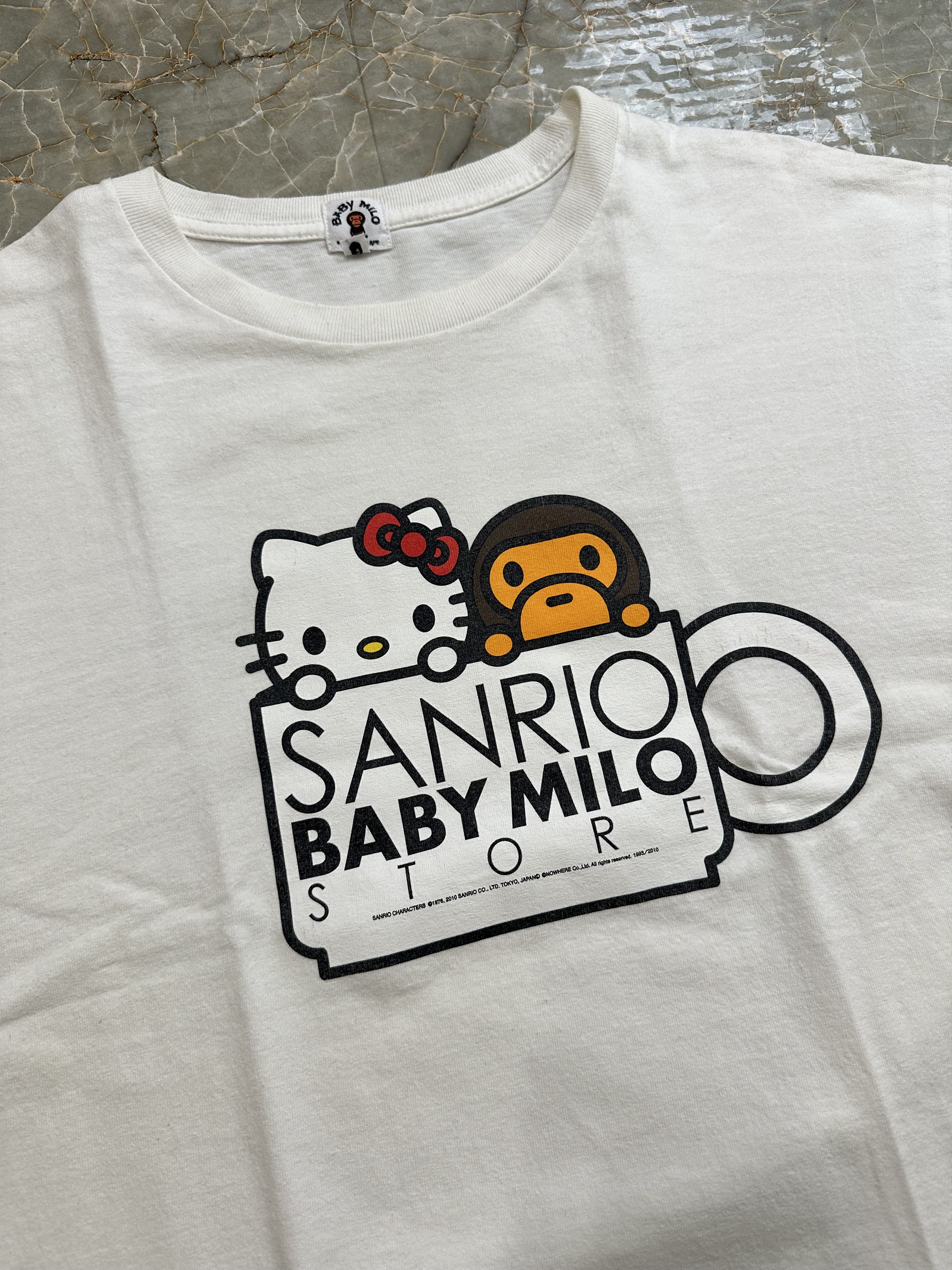Bape BAPE BABY MILO X SANRIO CHARACTERS - TEE #1 (GINZA STORE