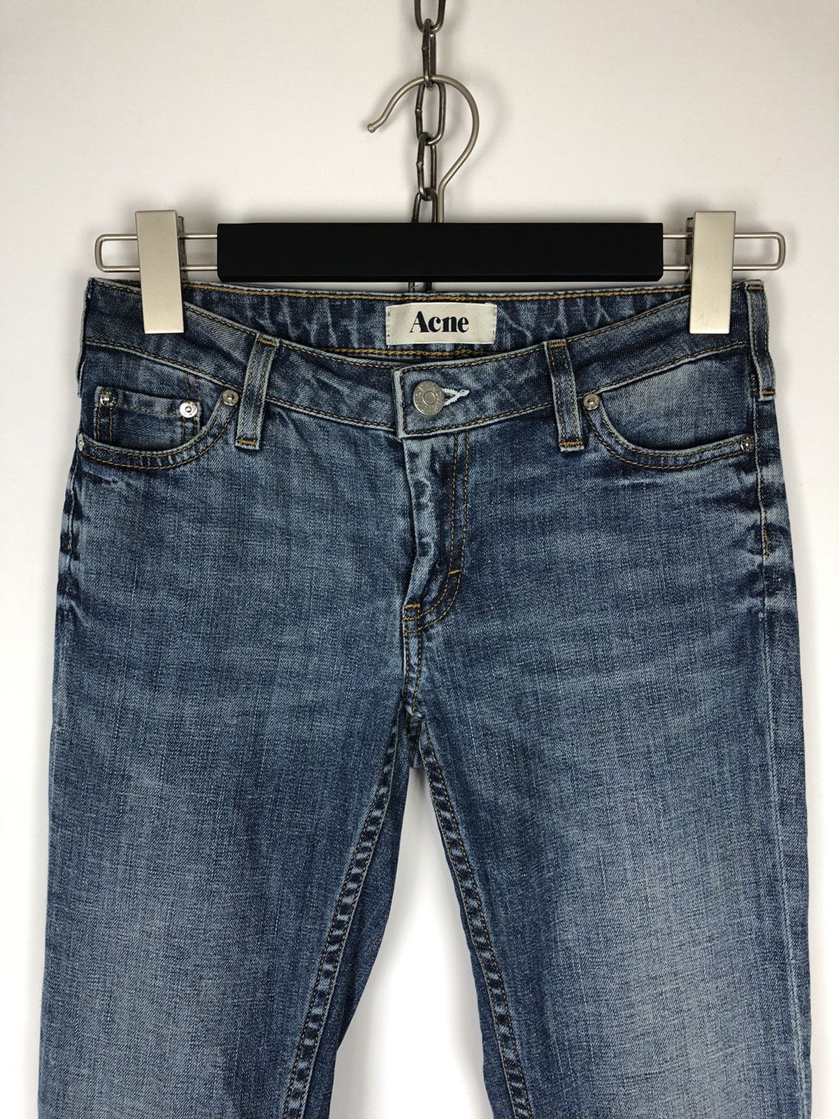 Acne Studios Acne Studios Blue Denim Jeans Pants size 26x34 Size 26" / US 2 / IT 38 - 2 Thumbnail