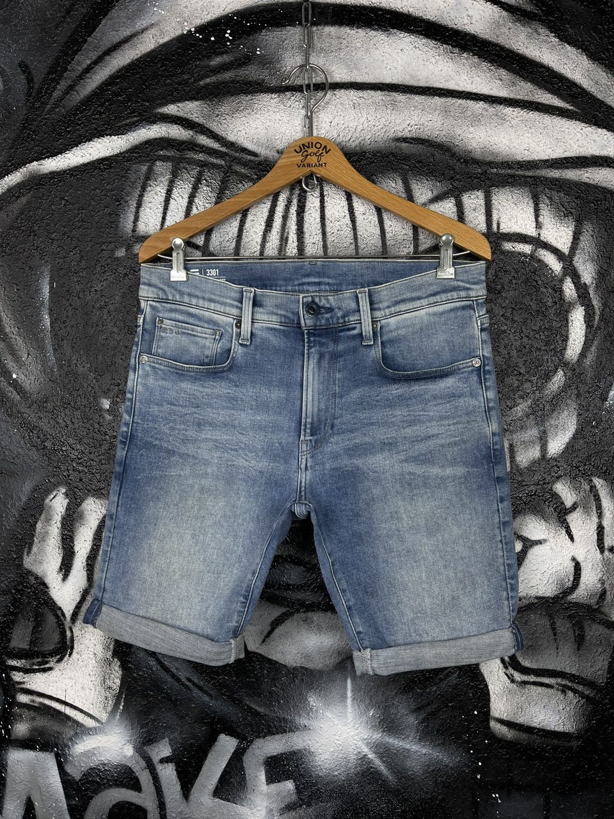 G-Star G Star RAW 3301 Slim Short Men’s Size 31 Size US 31 - 3 Thumbnail