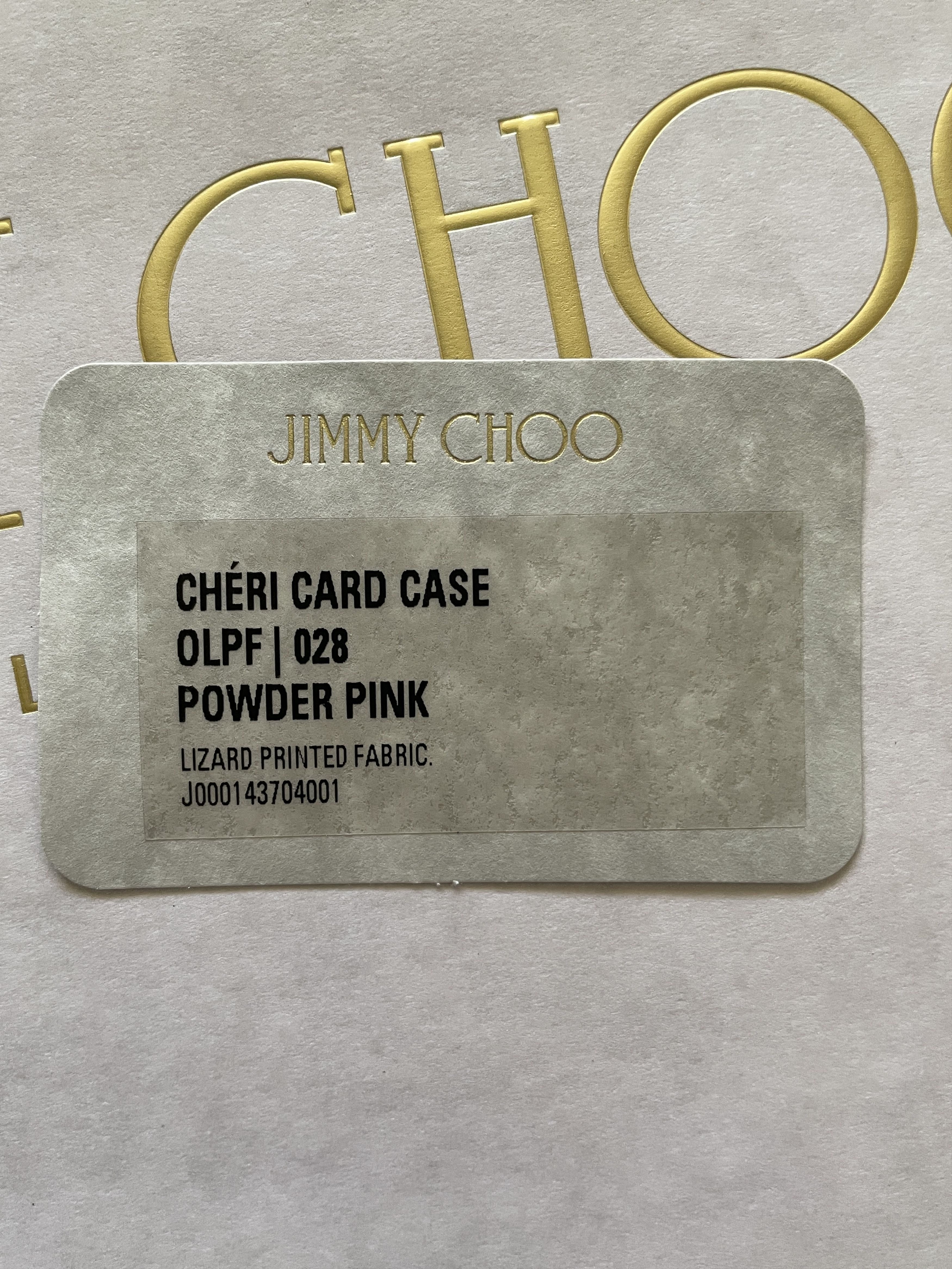 Jimmy Choo Jimmy Choo Cheri Cosmos Jewel Card Holder Trifold Wallet Size ONE SIZE - 8 Thumbnail