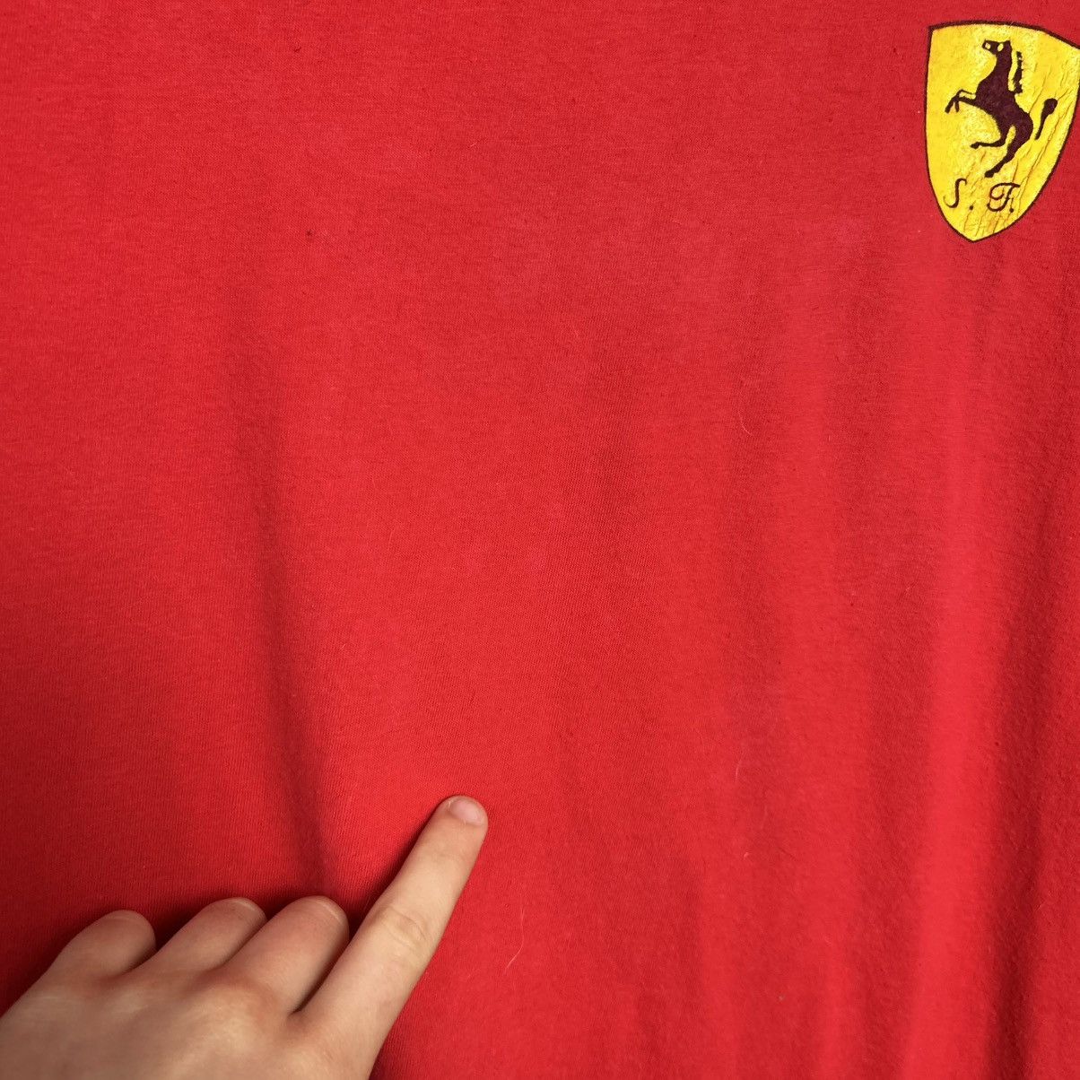 Ferrari Vintage Ferrari Big logo 90’s Racing Nascar tee Size US M / EU 48-50 / 2 - 9 Thumbnail