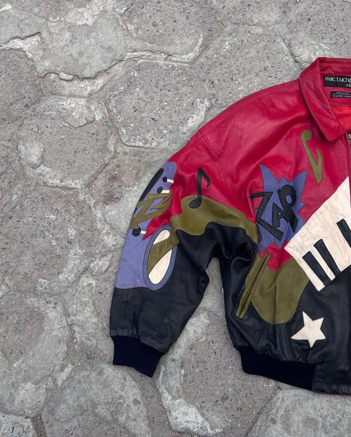 Marc Buchanan × Pelle Pelle Vintage Pelle Pelle 1980s Music Jacket Size US L / EU 52-54 / 3 - 6 Thumbnail