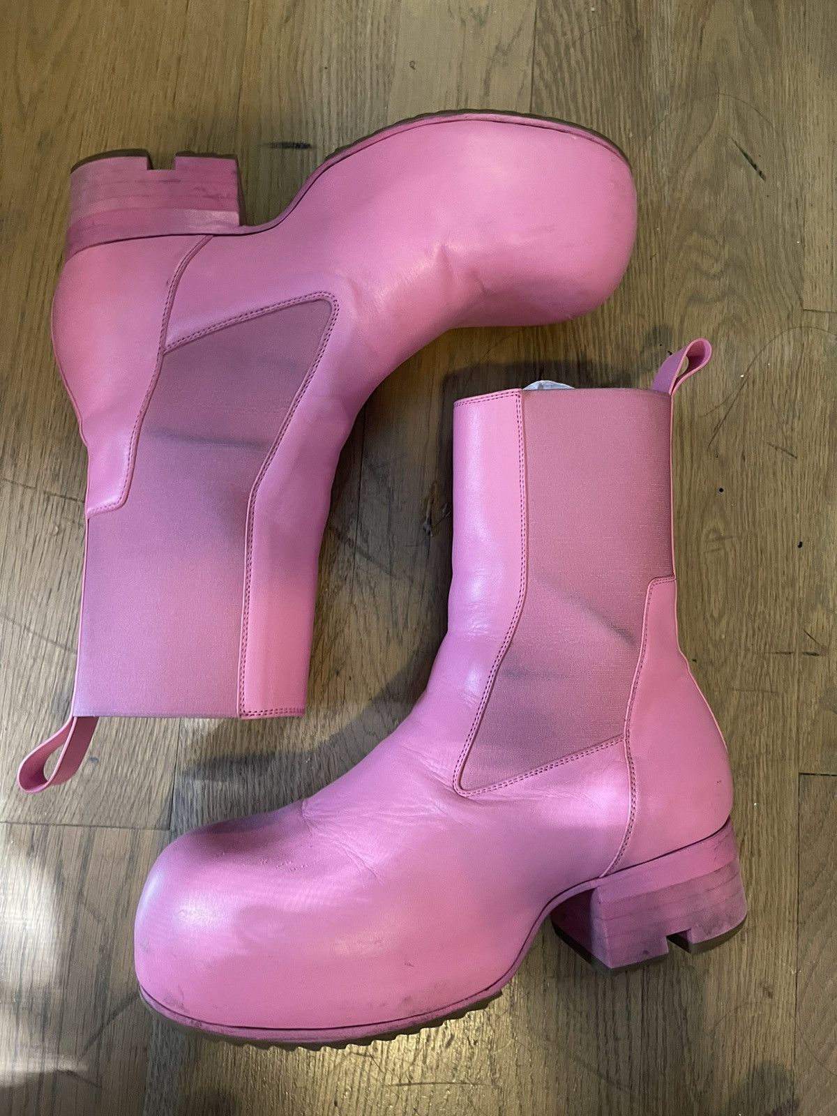 rick-owens-rick-owens-pop-pink-ballast-boots-grailed