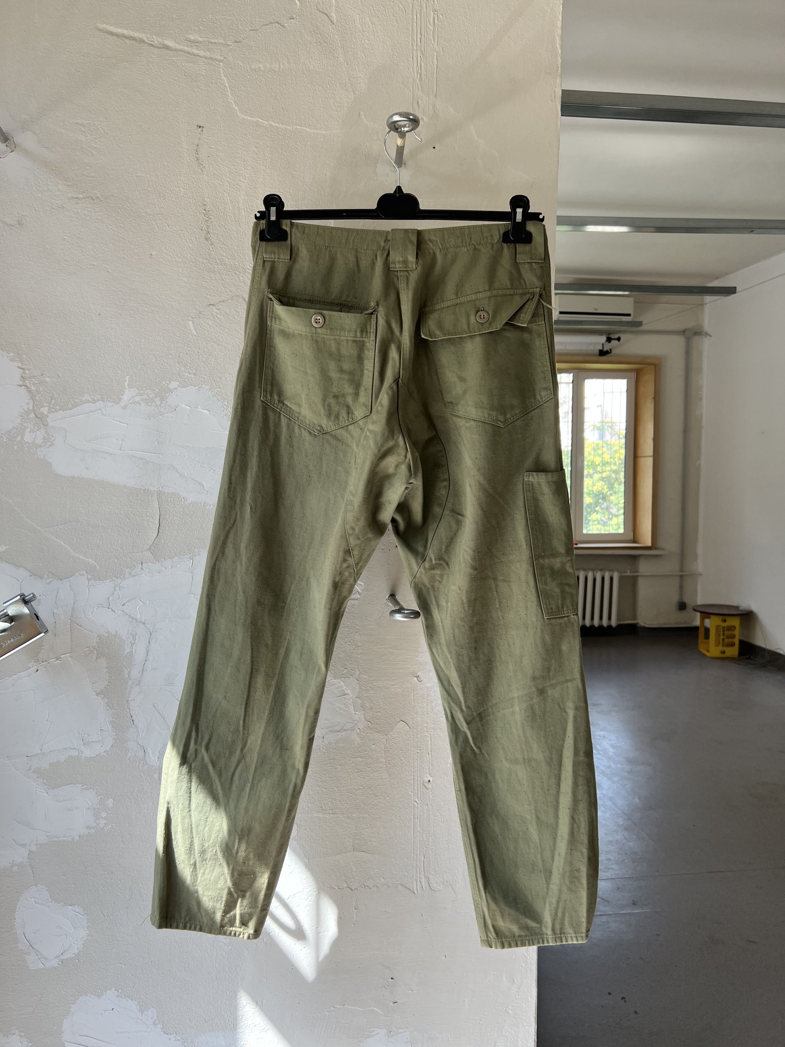Other Military Cargo 1960s Cotton Hemp Pant Size US 32 / EU 48 - 2 Thumbnail