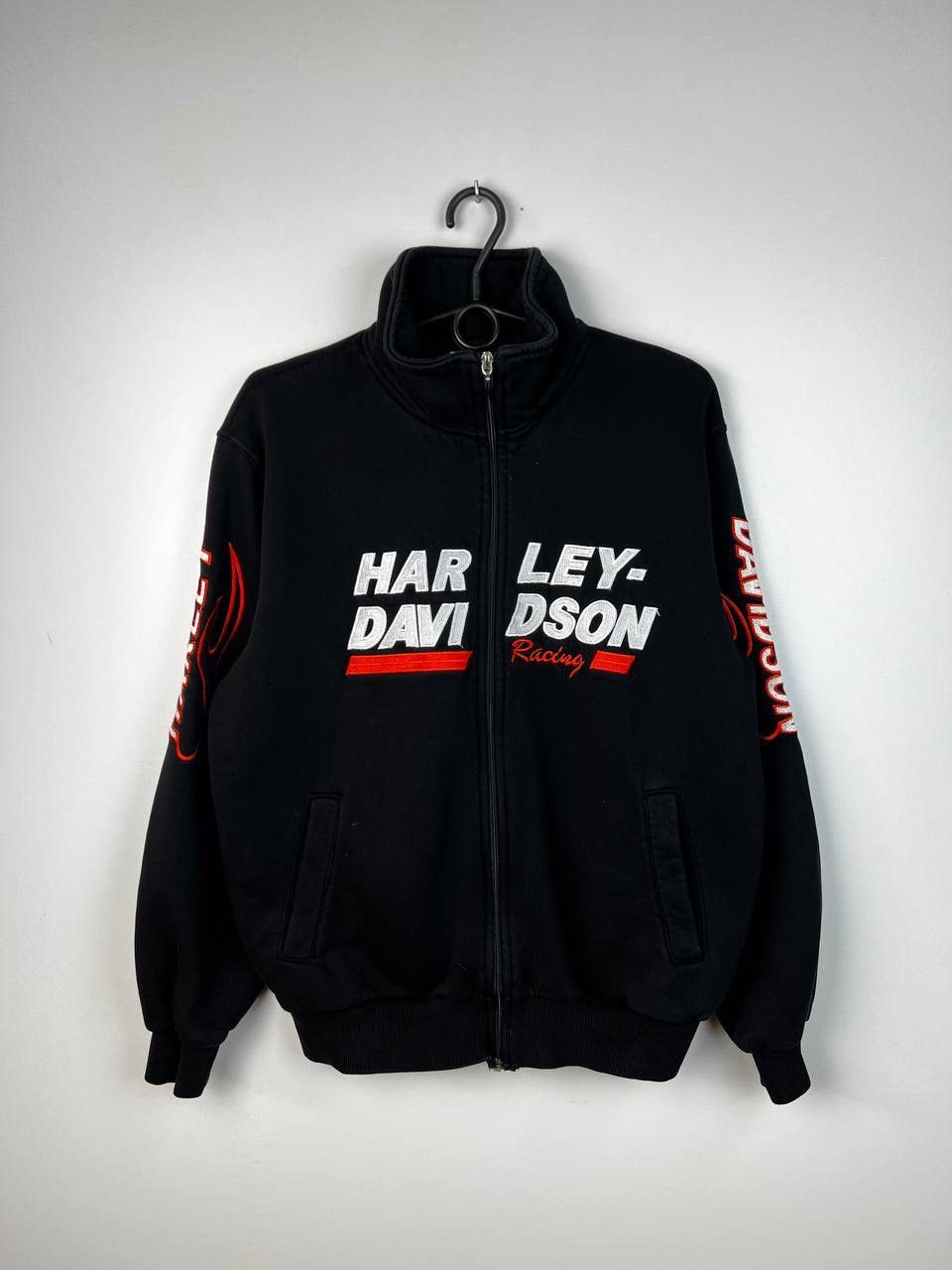 Harley Davidson Racing vintage zip sweatshirt size M
