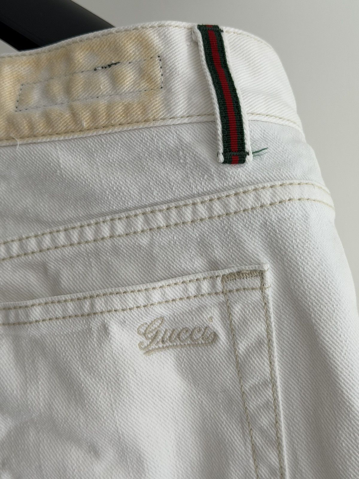 Gucci Gucci Web Denim Jeans Size US 34 / EU 50 - 3 Thumbnail