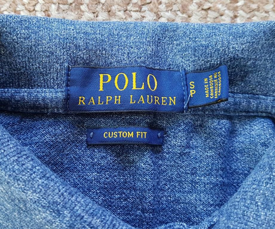 Polo Ralph Lauren × Ralph Lauren Polo Ralph Lauren Custom Fit Short Sleeve T Shirt Size US S / EU 44-46 / 1 - 5 Thumbnail