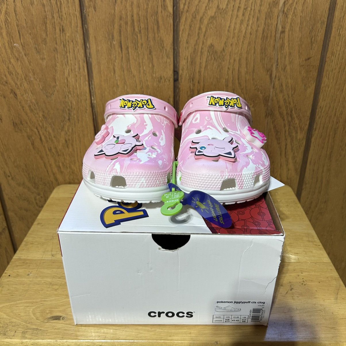 Crocs Crocs Pokemon Jigglypuff Classic Clog Shoes Women’s 10 NEW Size US 10 / IT 40 - 4 Thumbnail