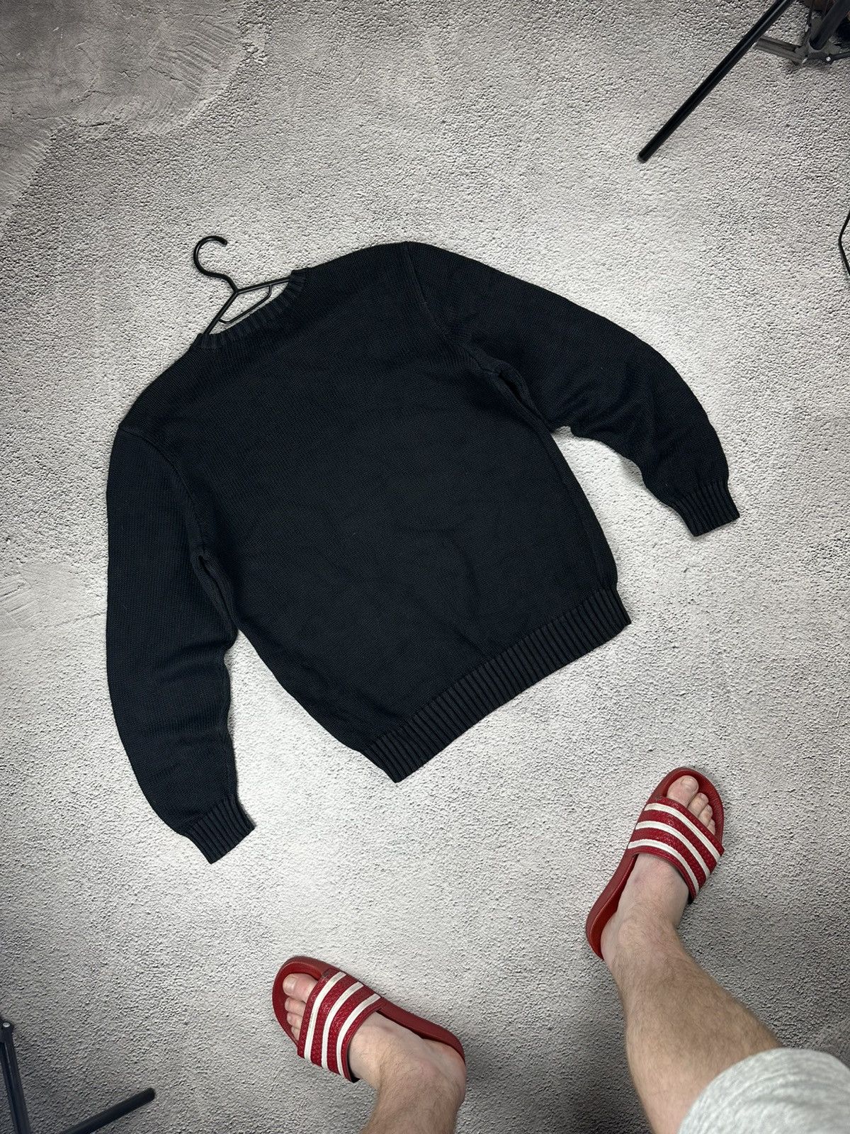 Polo Ralph Lauren Vintage Polo by Ralph Lauren Knitwear V-Neck Sweater Faded Size US M / EU 48-50 / 2 - 2 Thumbnail