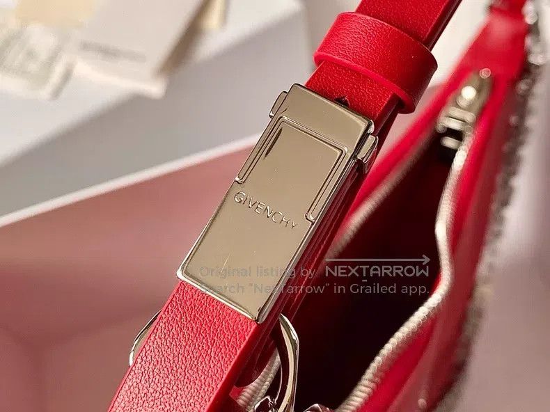 Givenchy Givenchy Red Chain Shoulder Bag Size ONE SIZE - 8 Thumbnail