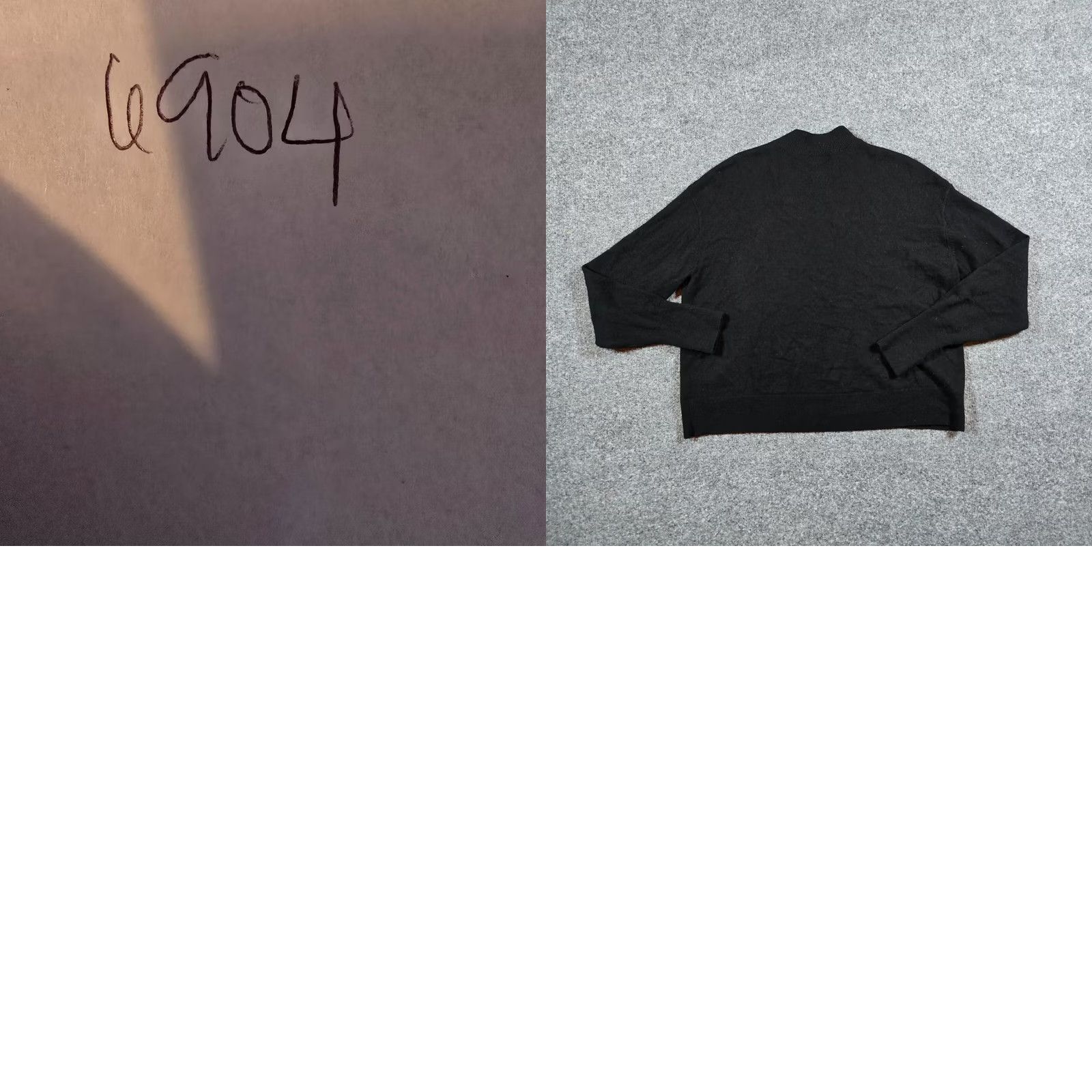 Everlane Everlane Sweater Womens Size Small Black Cashmere High Neck Long Sleeve Capsule Regular Knit Lightweight Pullover Fall Winter Mens Women Girls Boys Size S / US 4 / IT 40 - 8 Thumbnail