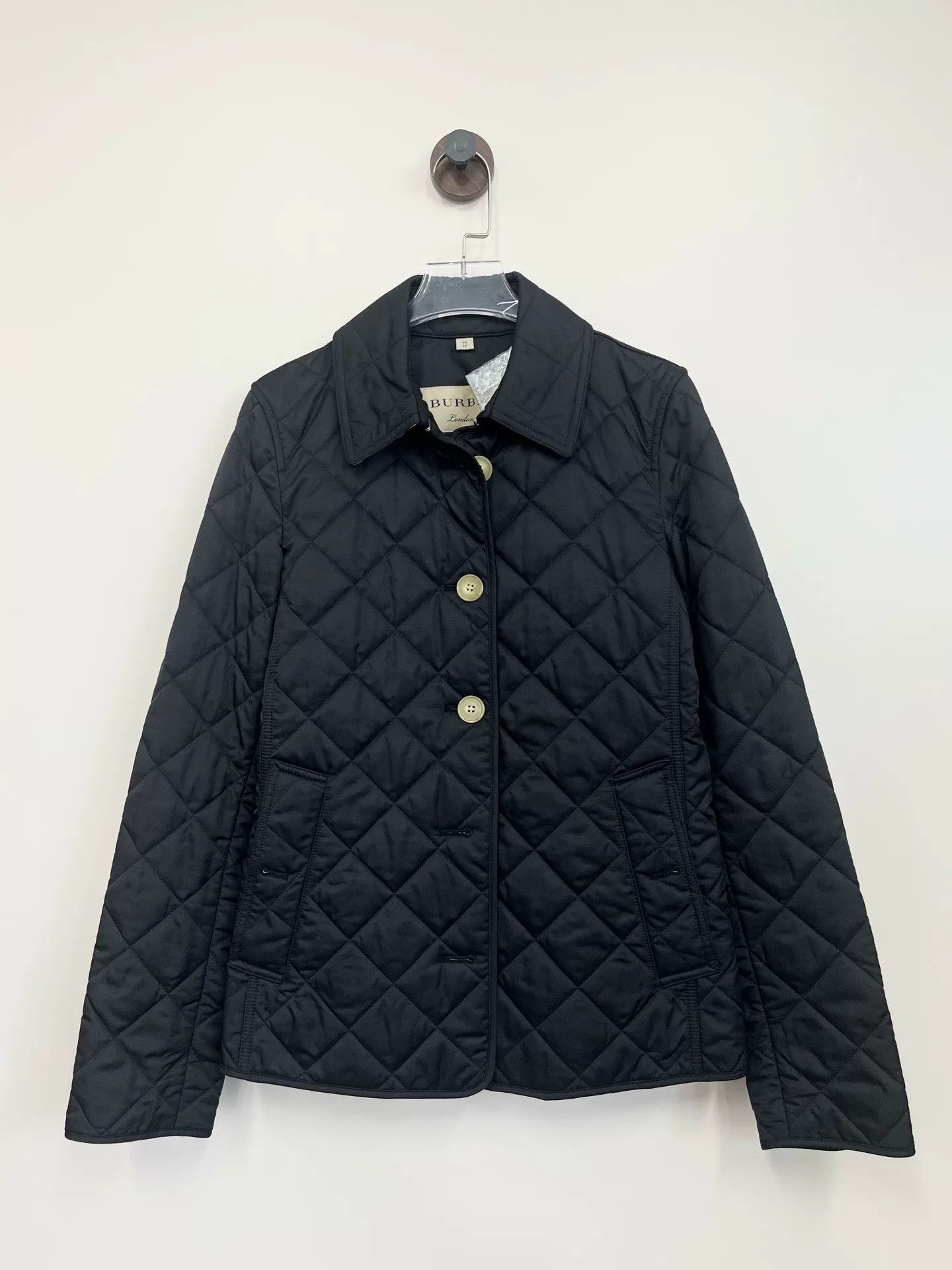 Burberry Burberry Black Quilted Collar Jacket XS Size US XS / EU 42 / 0 - 1 Thumbnail